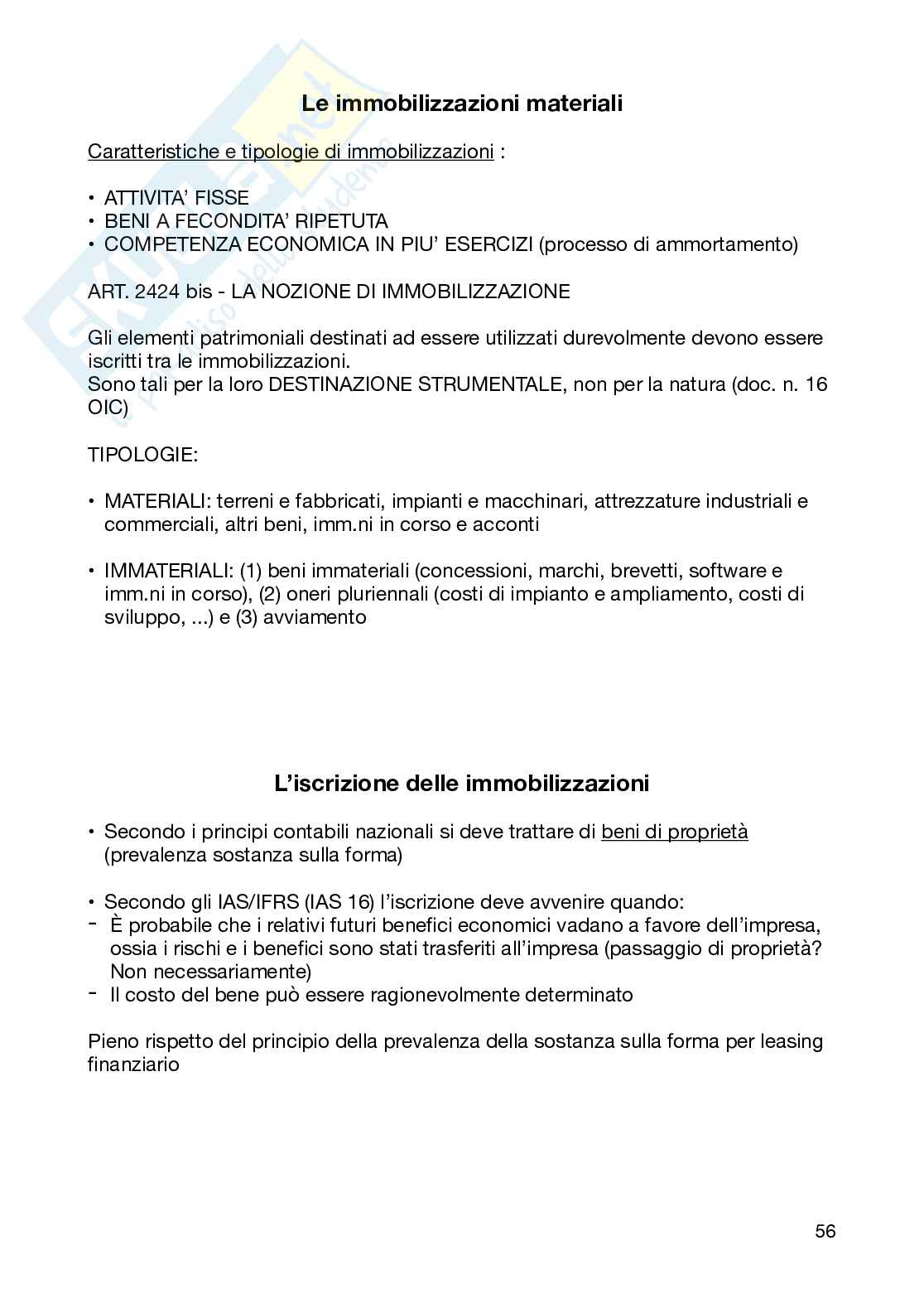Appunti primo parziale di Ragioneria generale e applicata Pag. 56