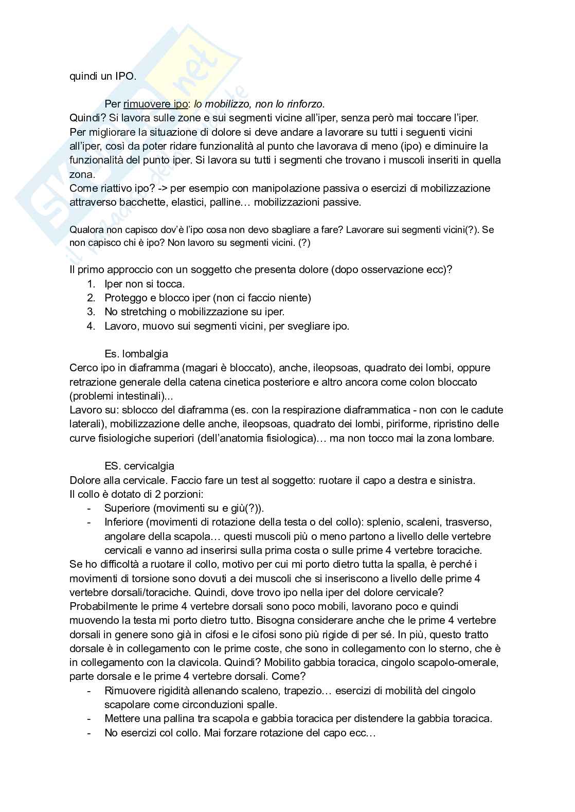 Attività motoria preventiva e adattata - Riassunto parte pratica Pag. 11