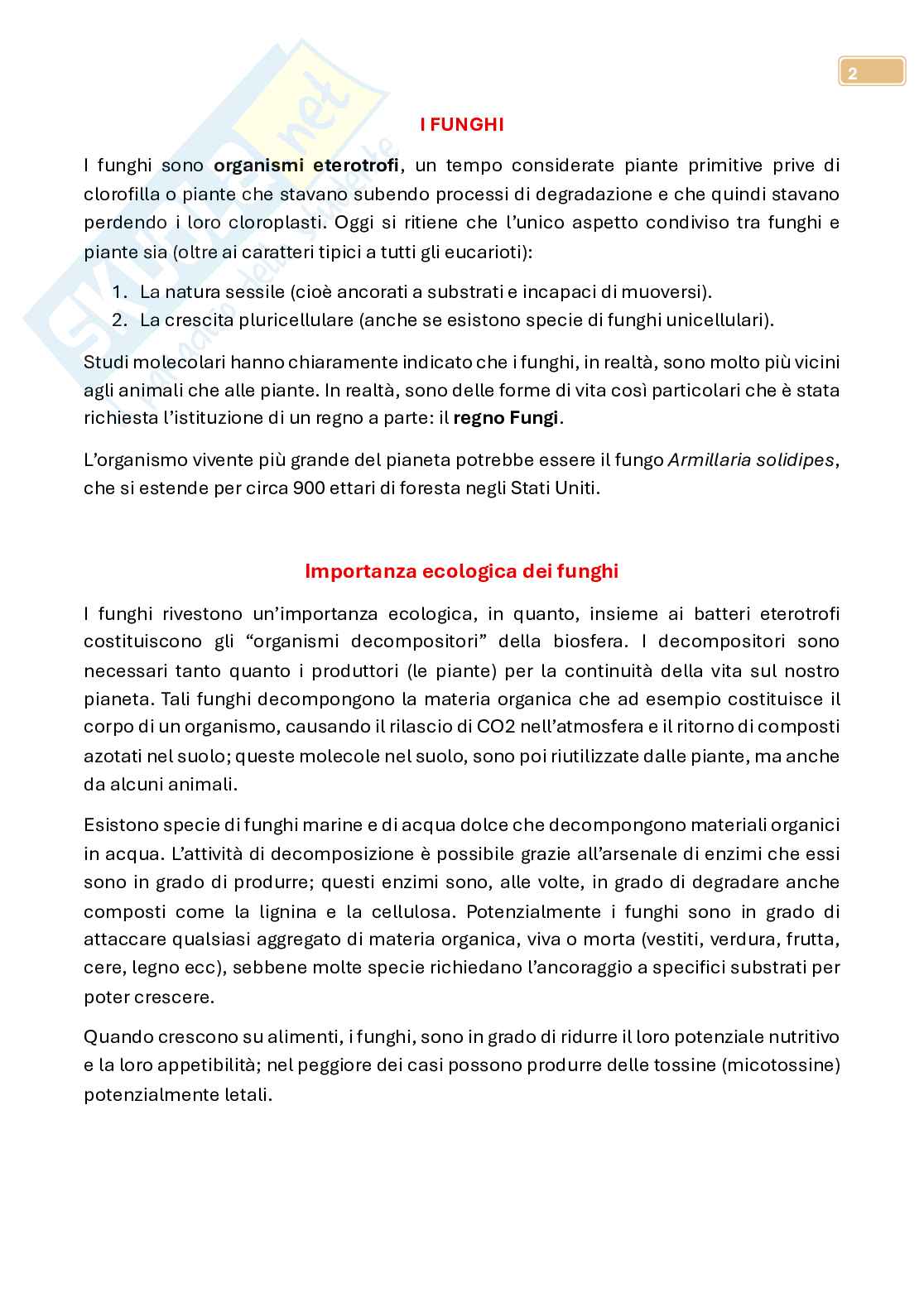 Micologia  Pag. 2