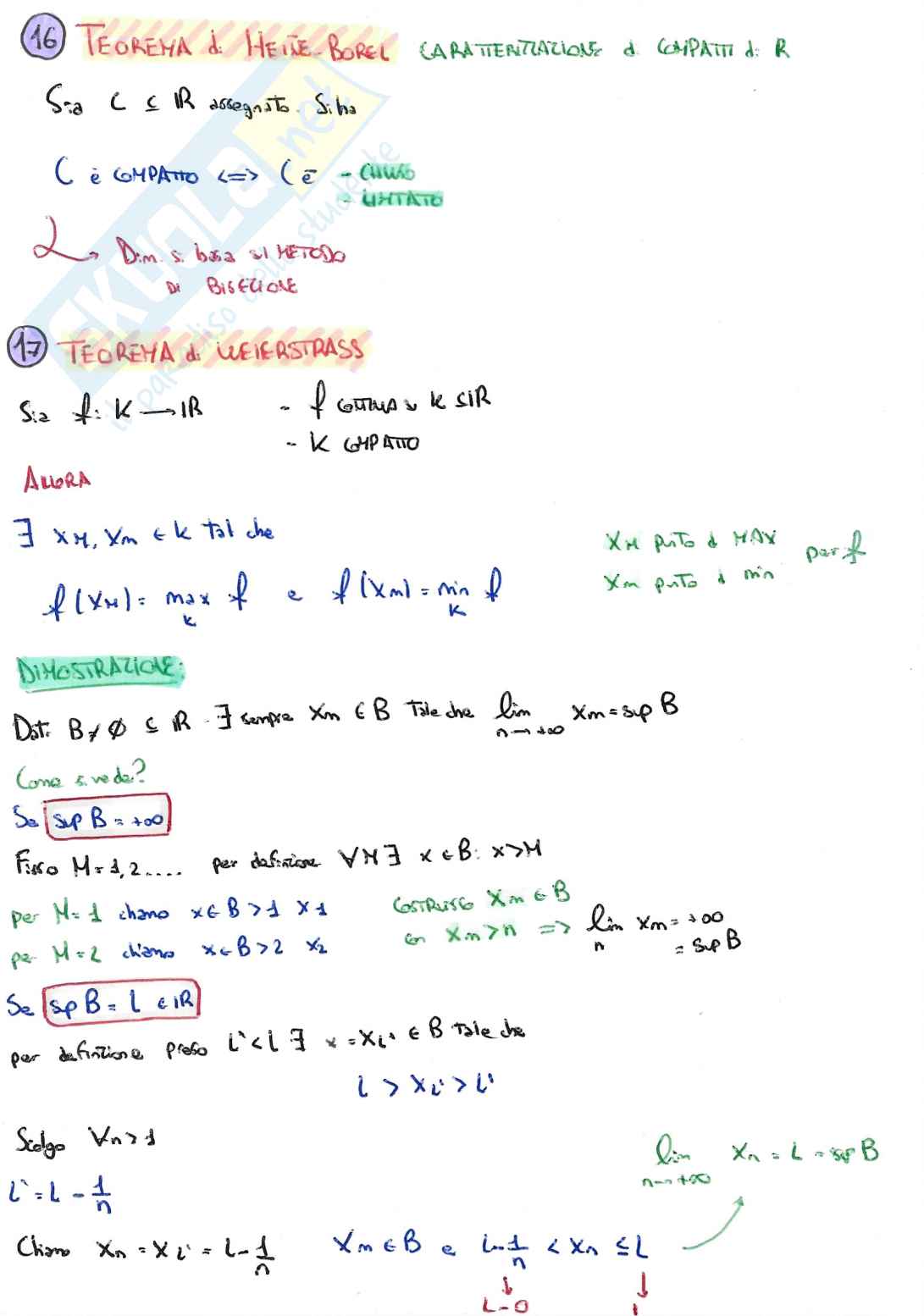 Tutte le dimostrazioni di Analisi 1  Pag. 16