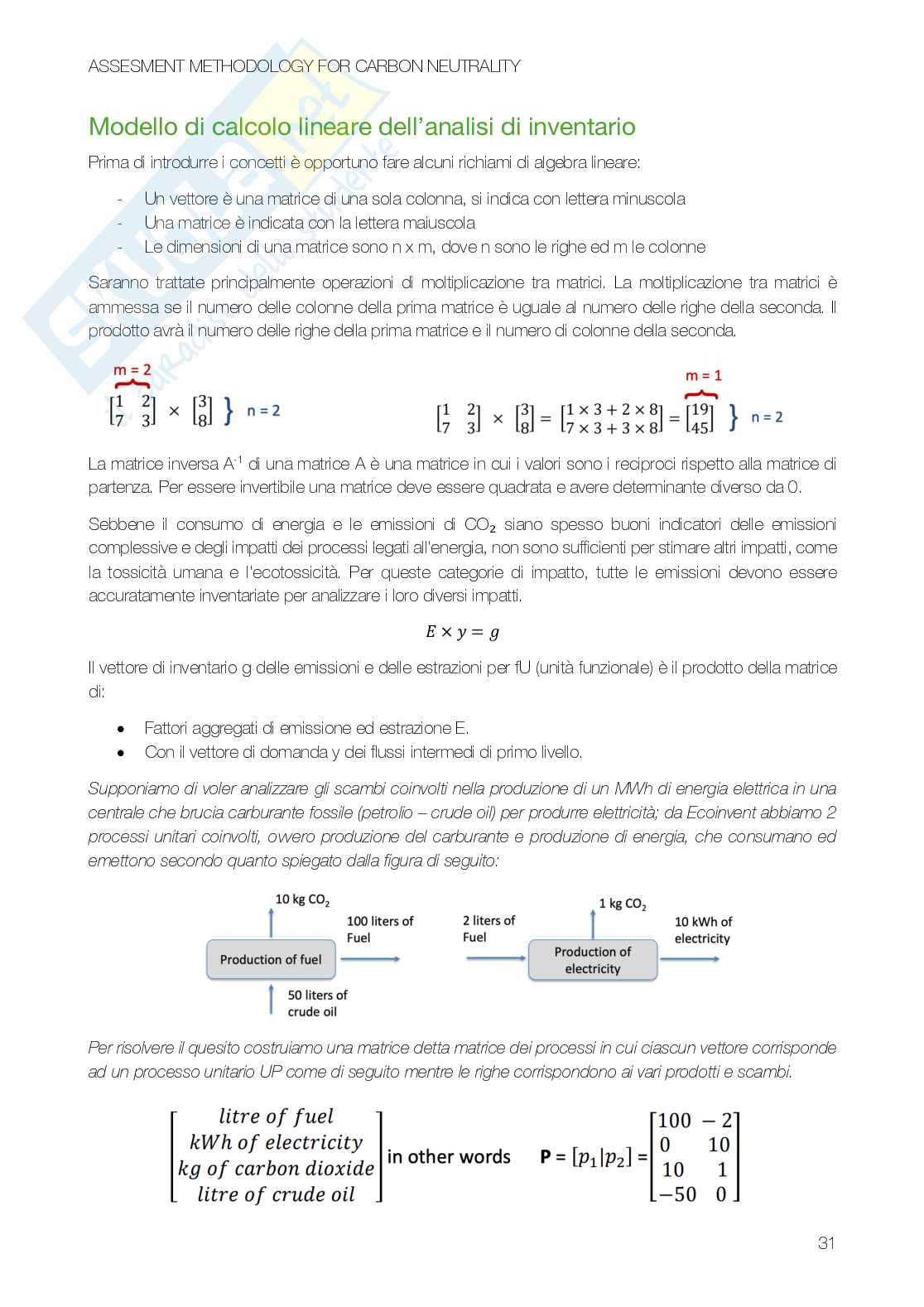 Assessment methodology for carbon neutrality - Appunti in italiano Pag. 31