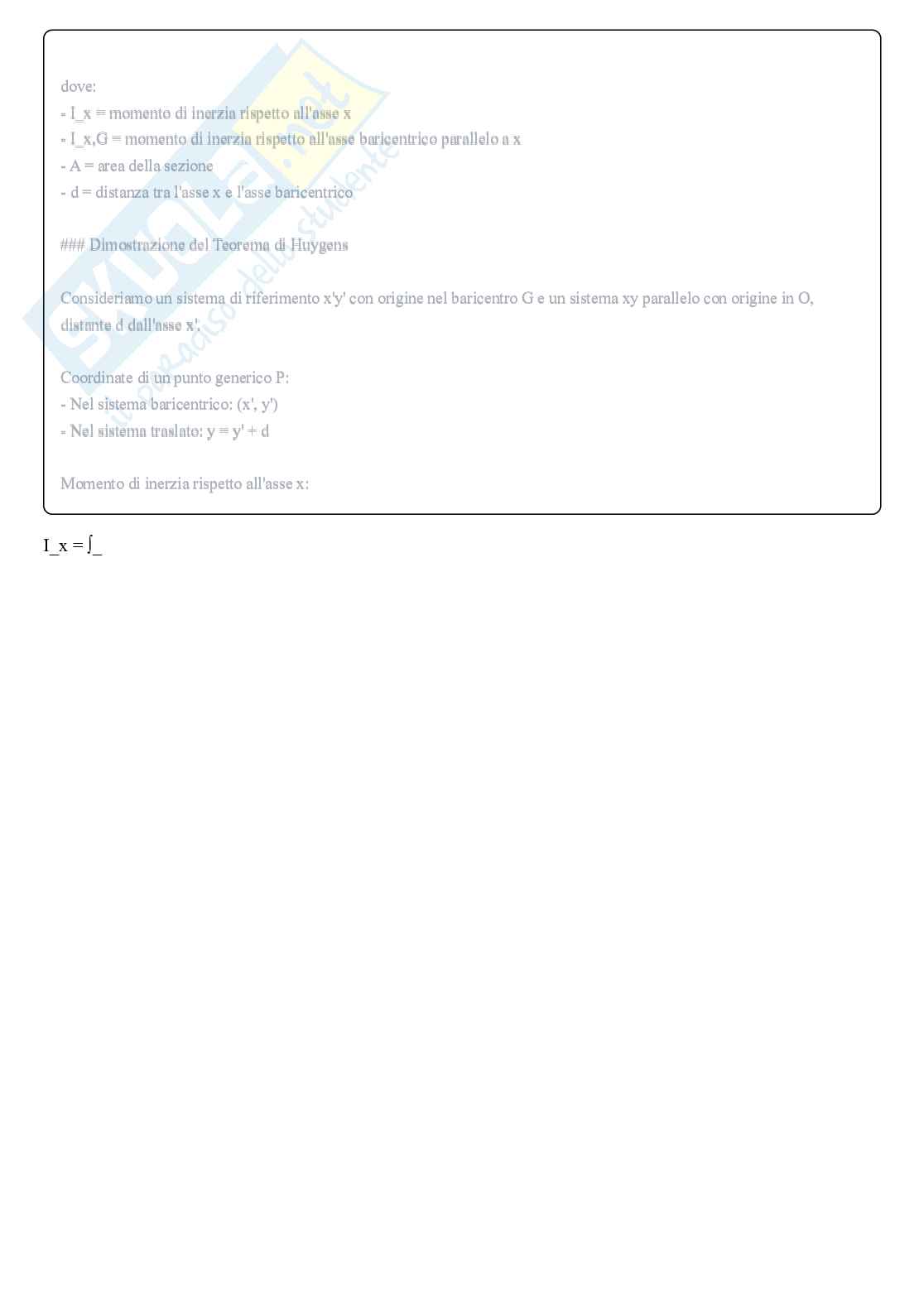 Tutte le domande teoriche di Statica – Risposte complete da esame, appunti di Statica Pag. 26