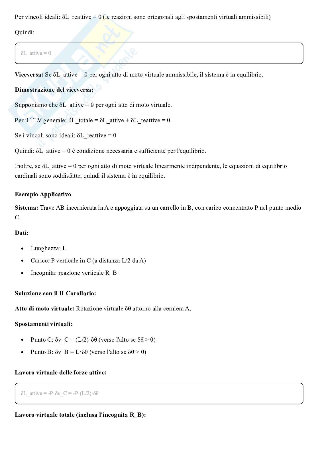 Tutte le domande teoriche di Statica – Risposte complete da esame, appunti di Statica Pag. 6