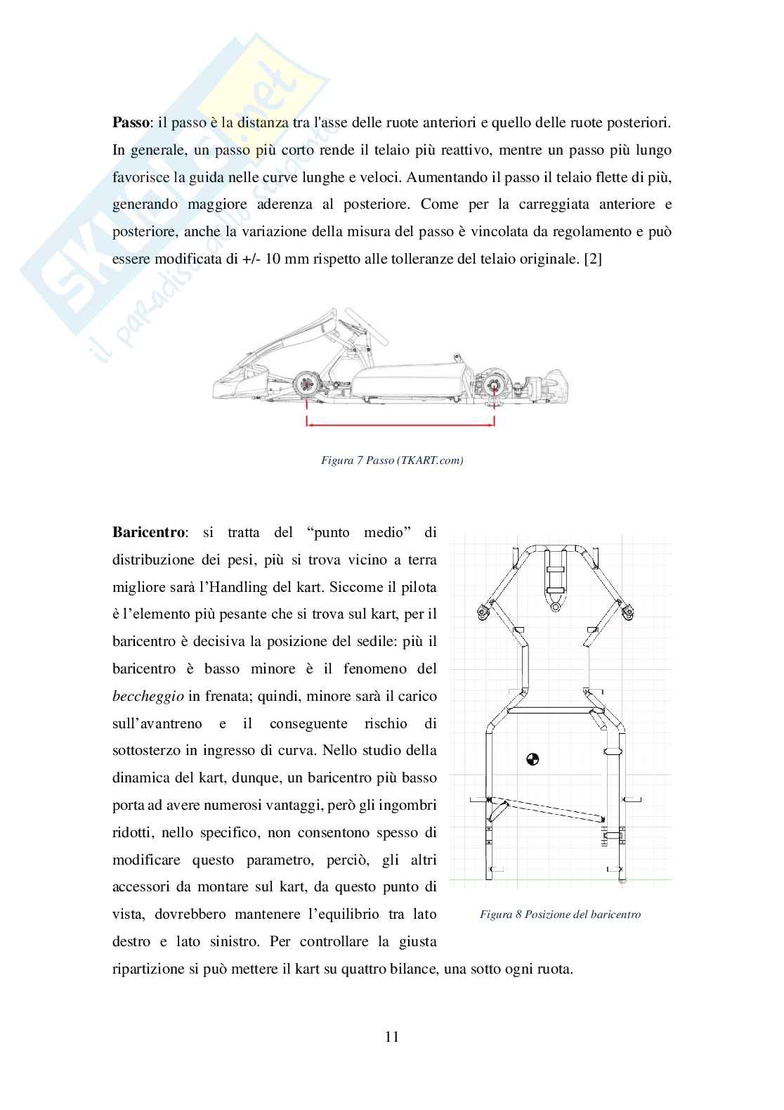 Studio ed ottimizzazione della geometria di un telaio da kart Pag. 11