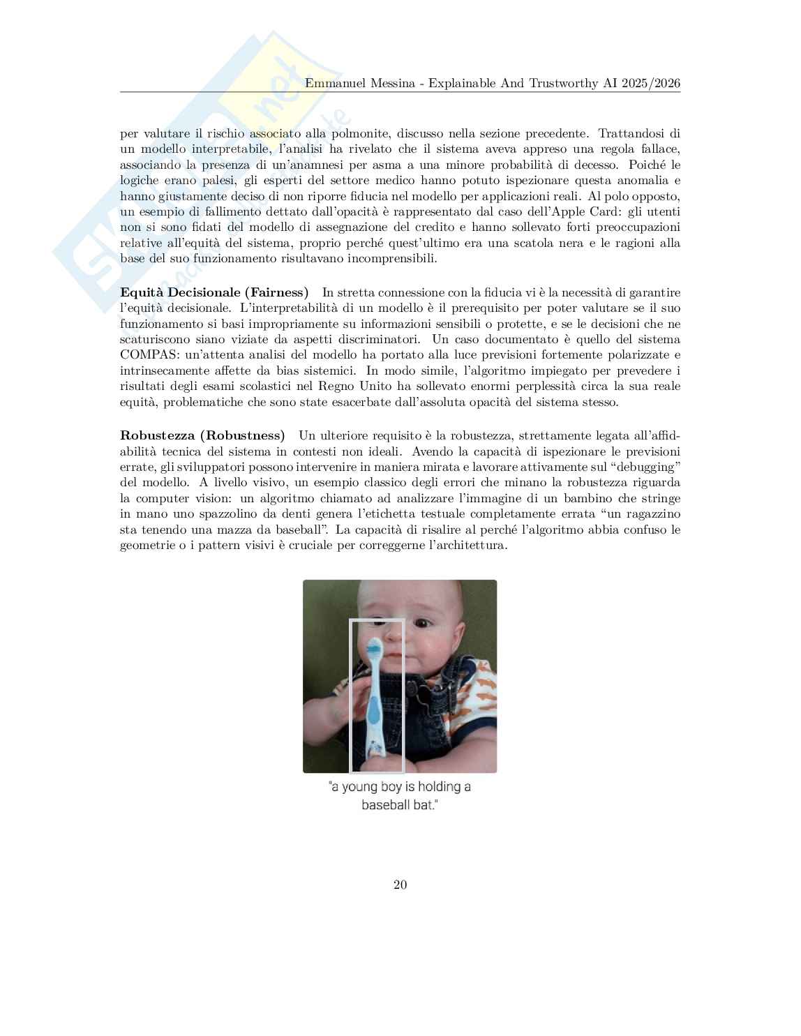 Explainable and Trustworthy AI - Appunti completi (XAI, SHAP, LIME, CBM, Grad-CAM, LLM) Pag. 21