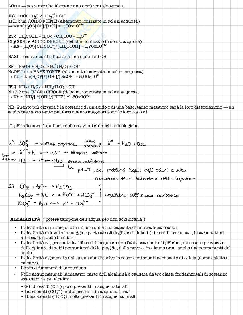 Appunti prima parte del corso di Ingegneria sanitaria ambientale  Pag. 21