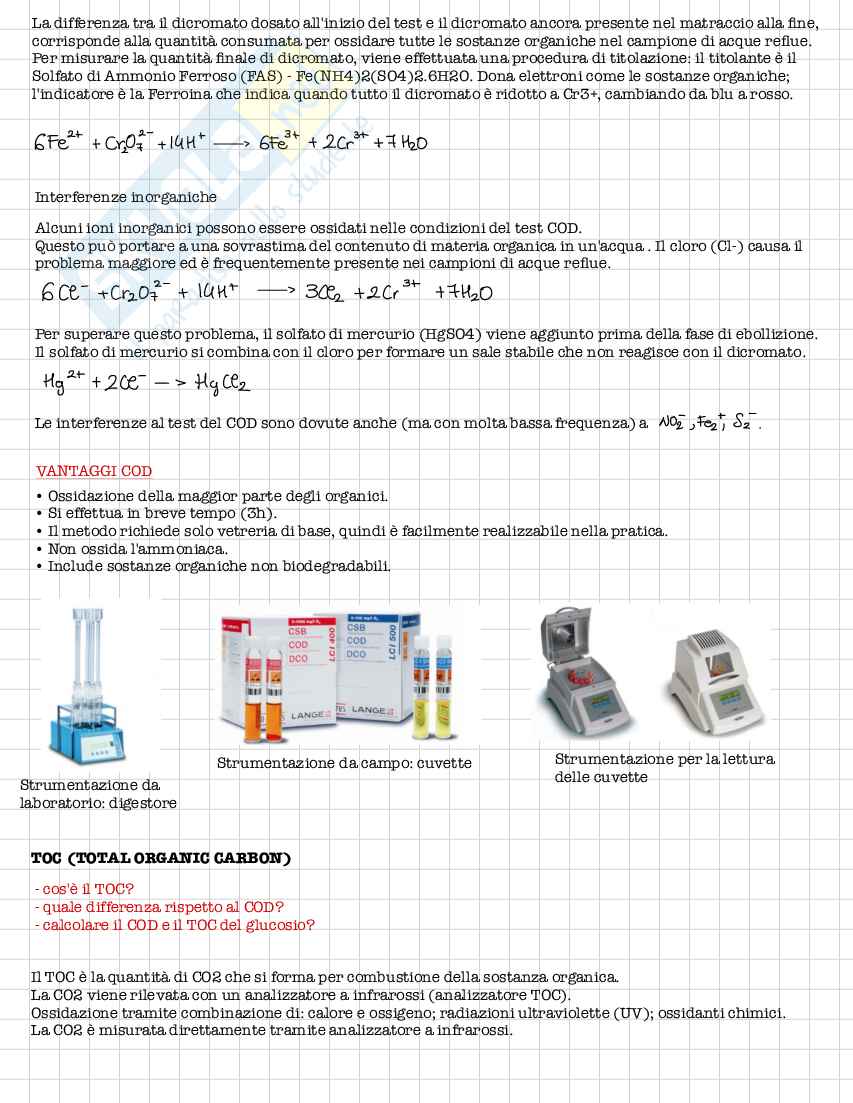Appunti prima parte del corso di Ingegneria sanitaria ambientale  Pag. 26