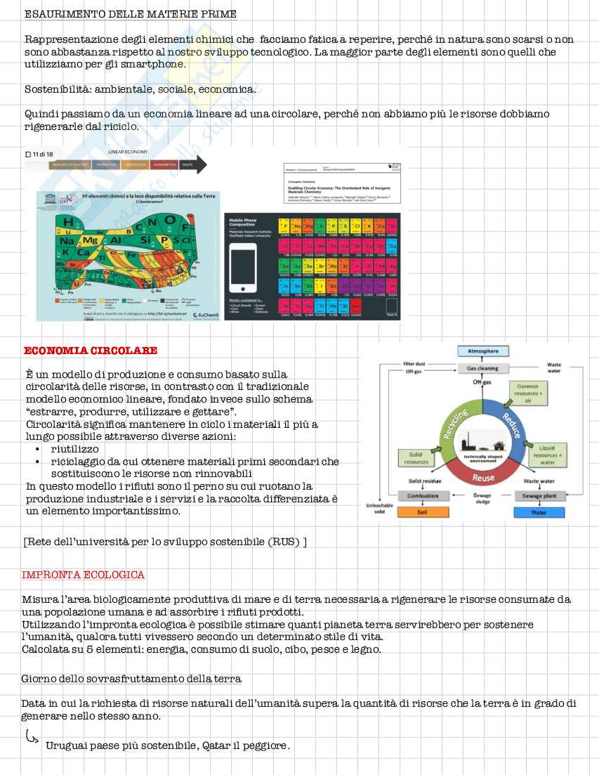 Appunti prima parte del corso di Ingegneria sanitaria ambientale  Pag. 6