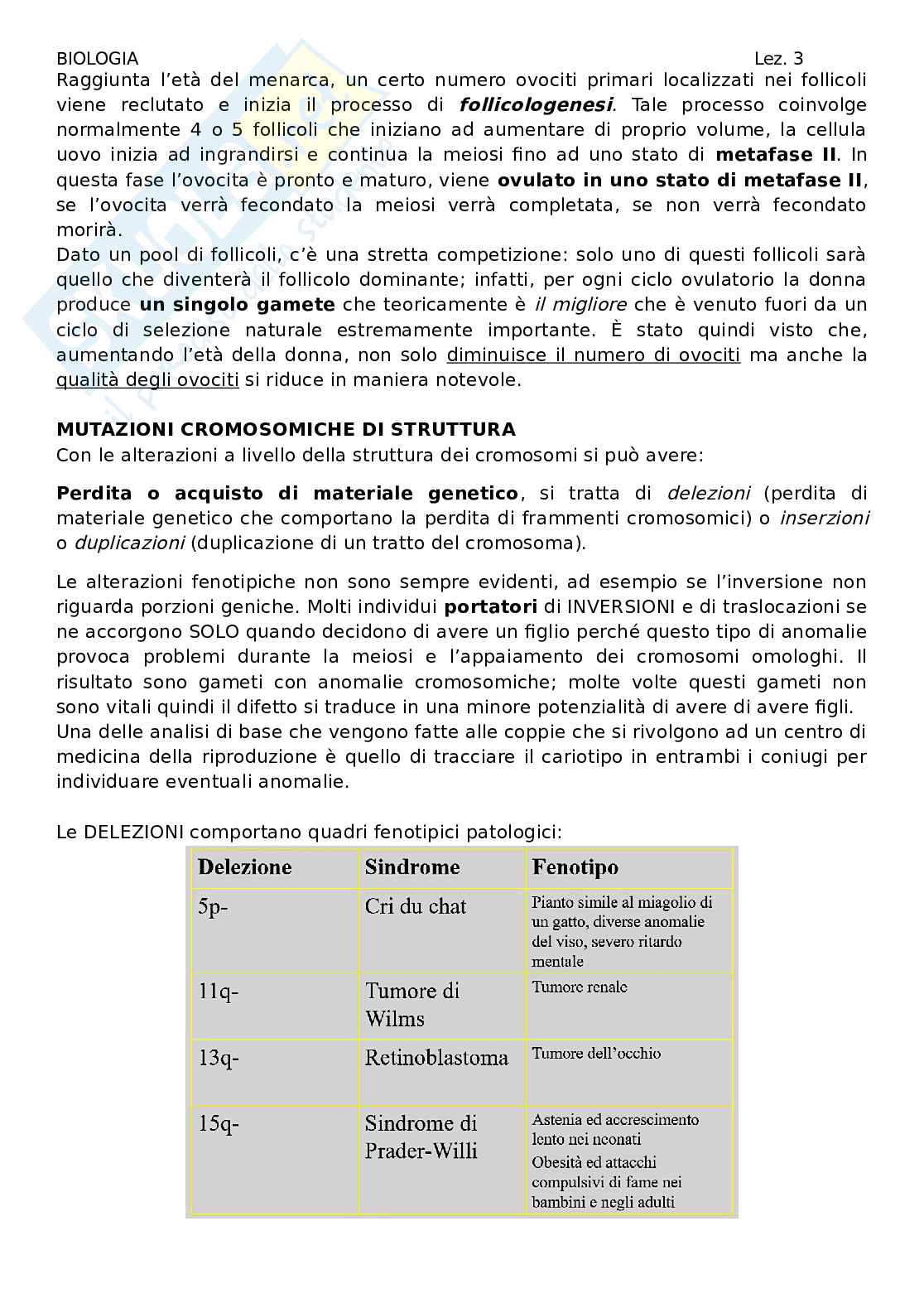 Biologia - lezione 3 Pag. 26