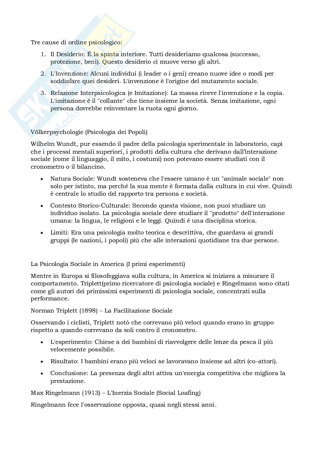 Psicologia sociale e società ripensata Pag. 2