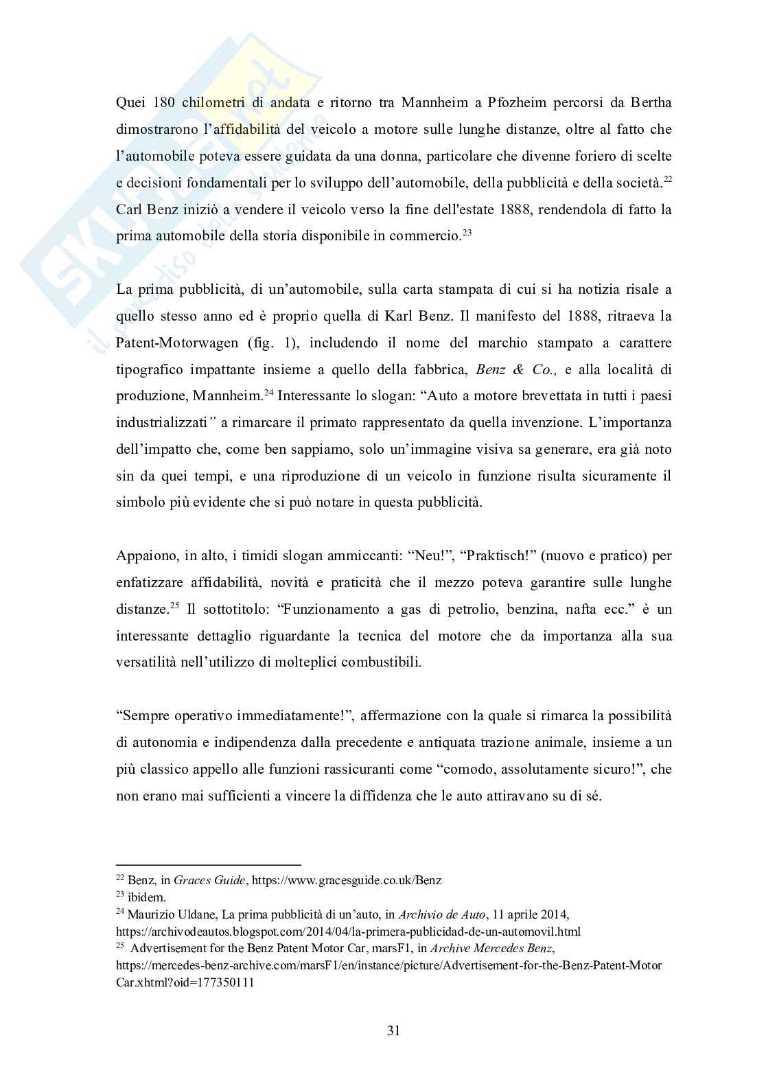 L’evoluzione mediatica dell’automobile: comunicazione, percezione e pubblicità dalla rivoluzione industriale all’era dell’elettrificazione e del greenwashing Pag. 31