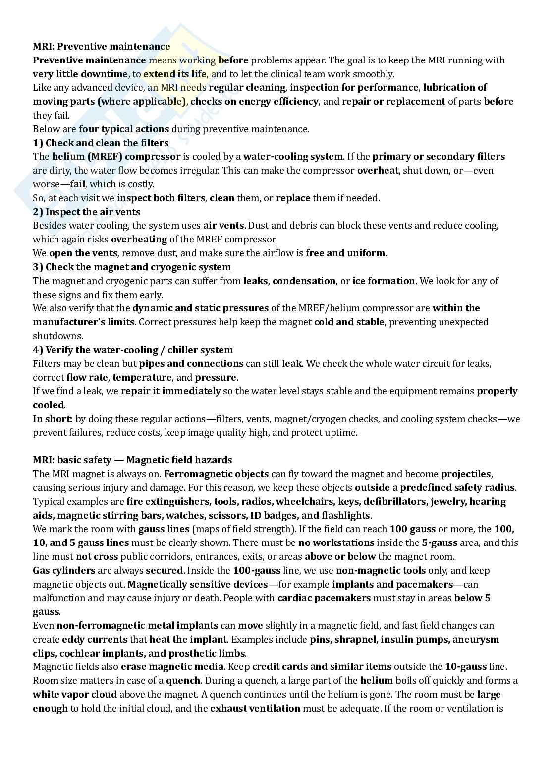 Clinical Engineering - slides riscritte con appunti Pag. 31