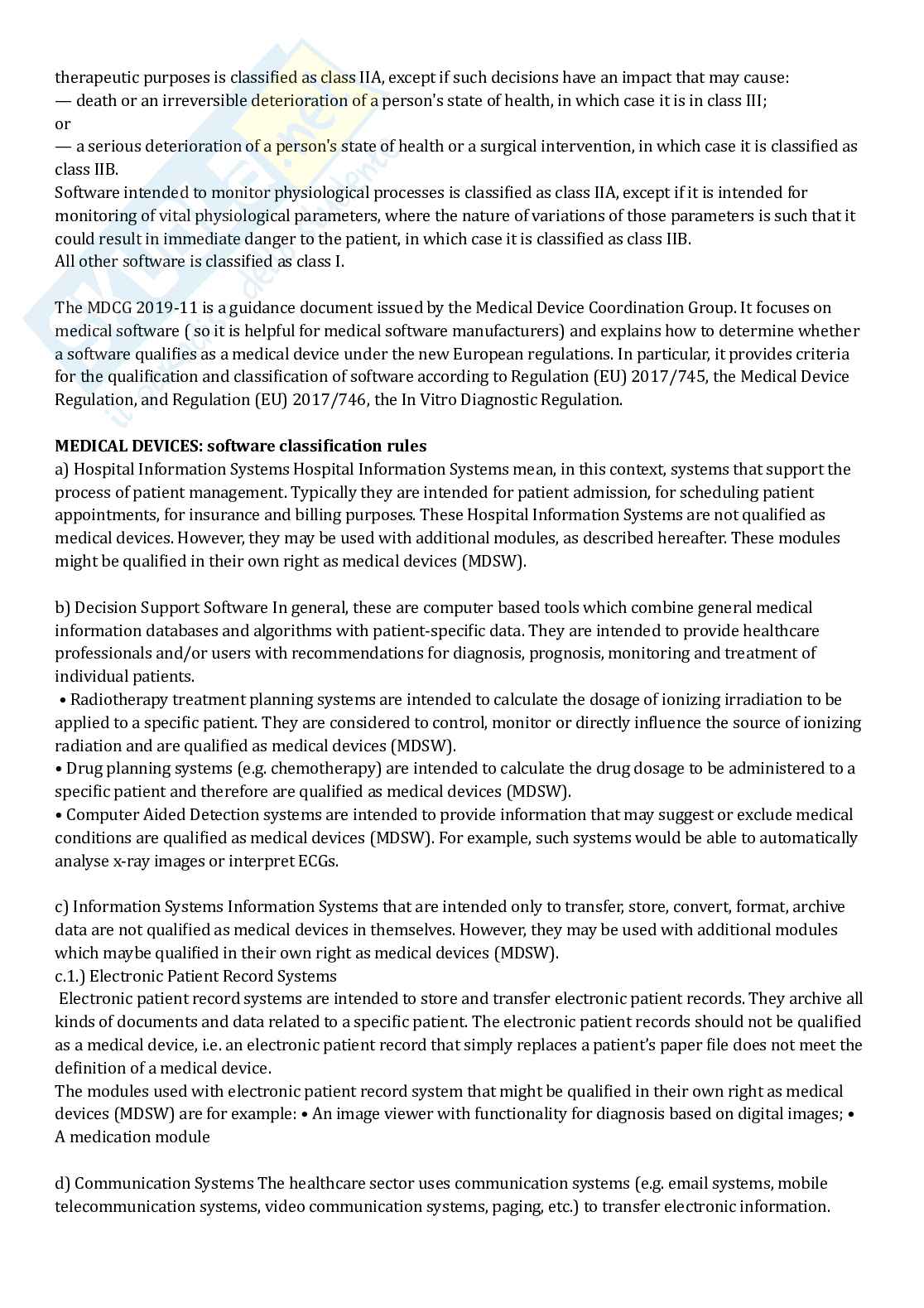 Clinical Engineering - slides riscritte con appunti Pag. 6