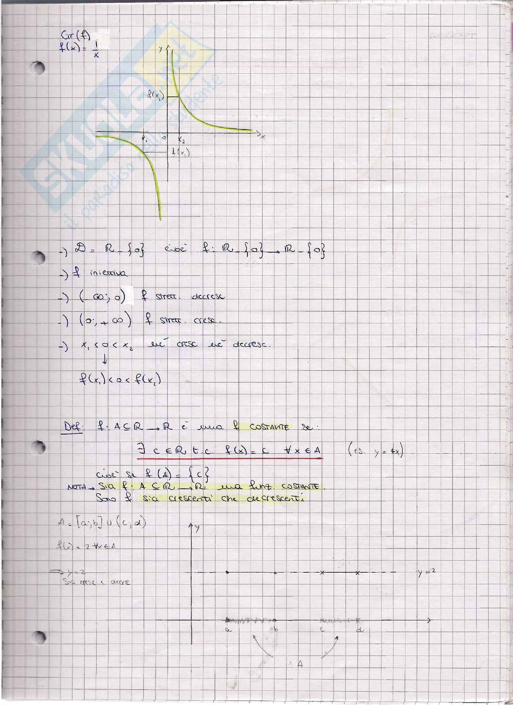 Appunti di analisi 1 Pag. 26