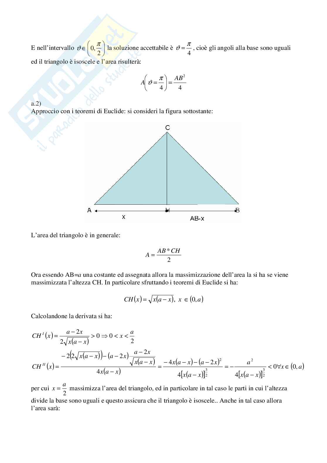 2000 - Liceo scientifico di ordinamento problema 3 Pag. 2