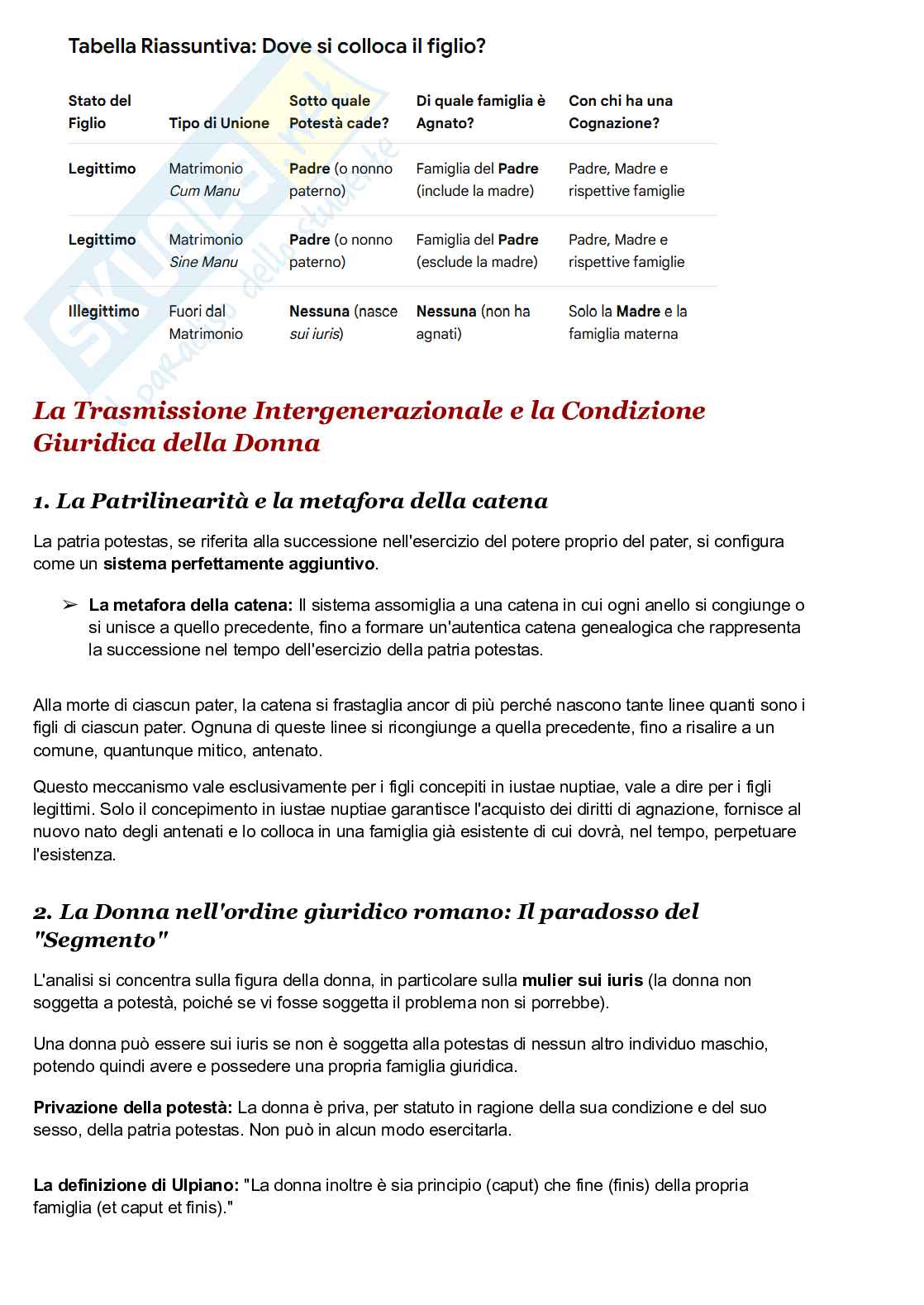 Riassunto esame Diritto romano, Prof. Marotta Valerio, libro consigliato Storia giuridica di Roma, Schiavone Pag. 11