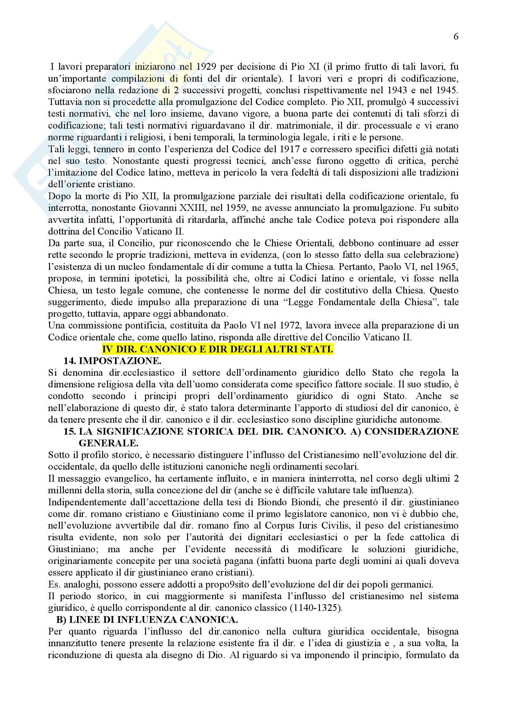 Diritto canonico - Corso completo Pag. 6