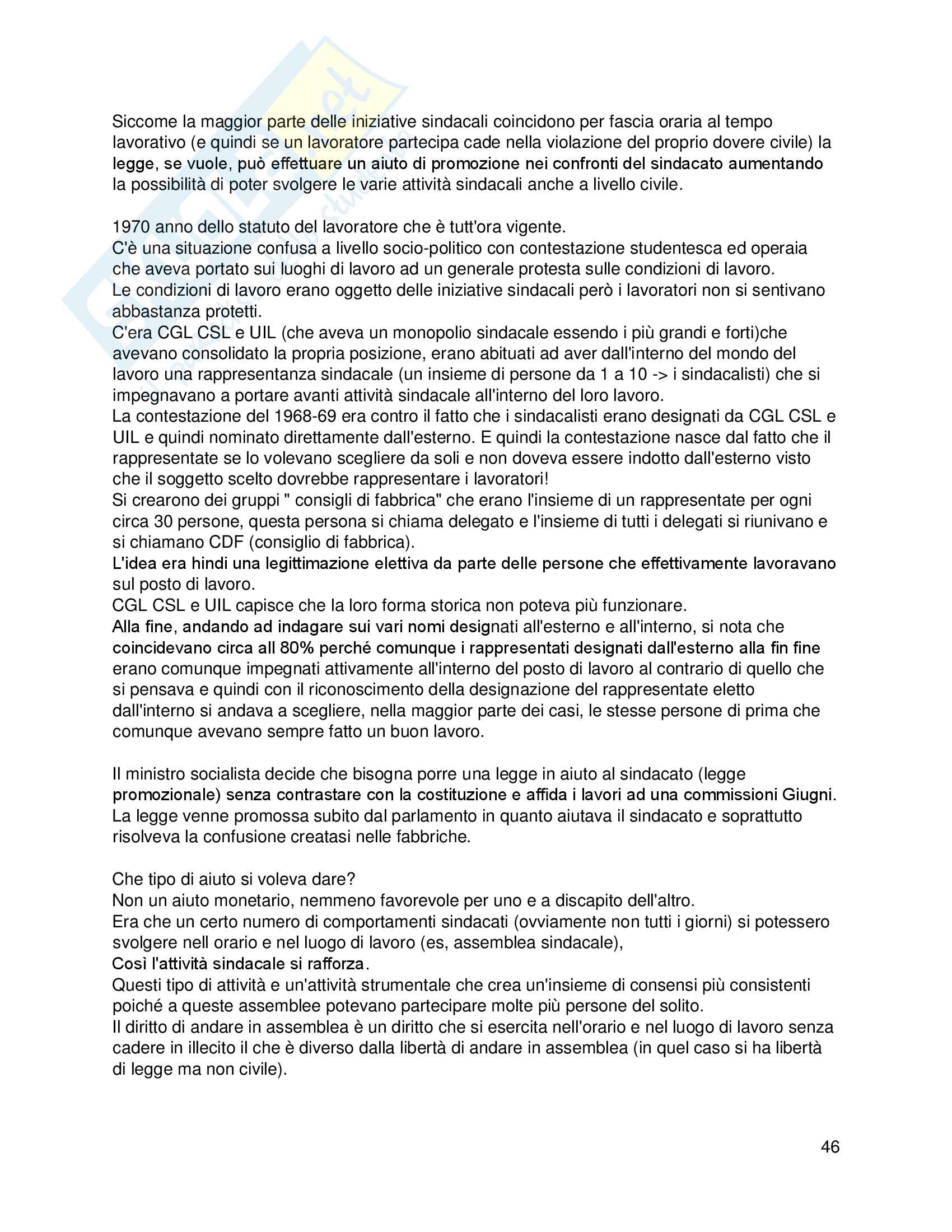 Diritto del lavoro Pag. 46