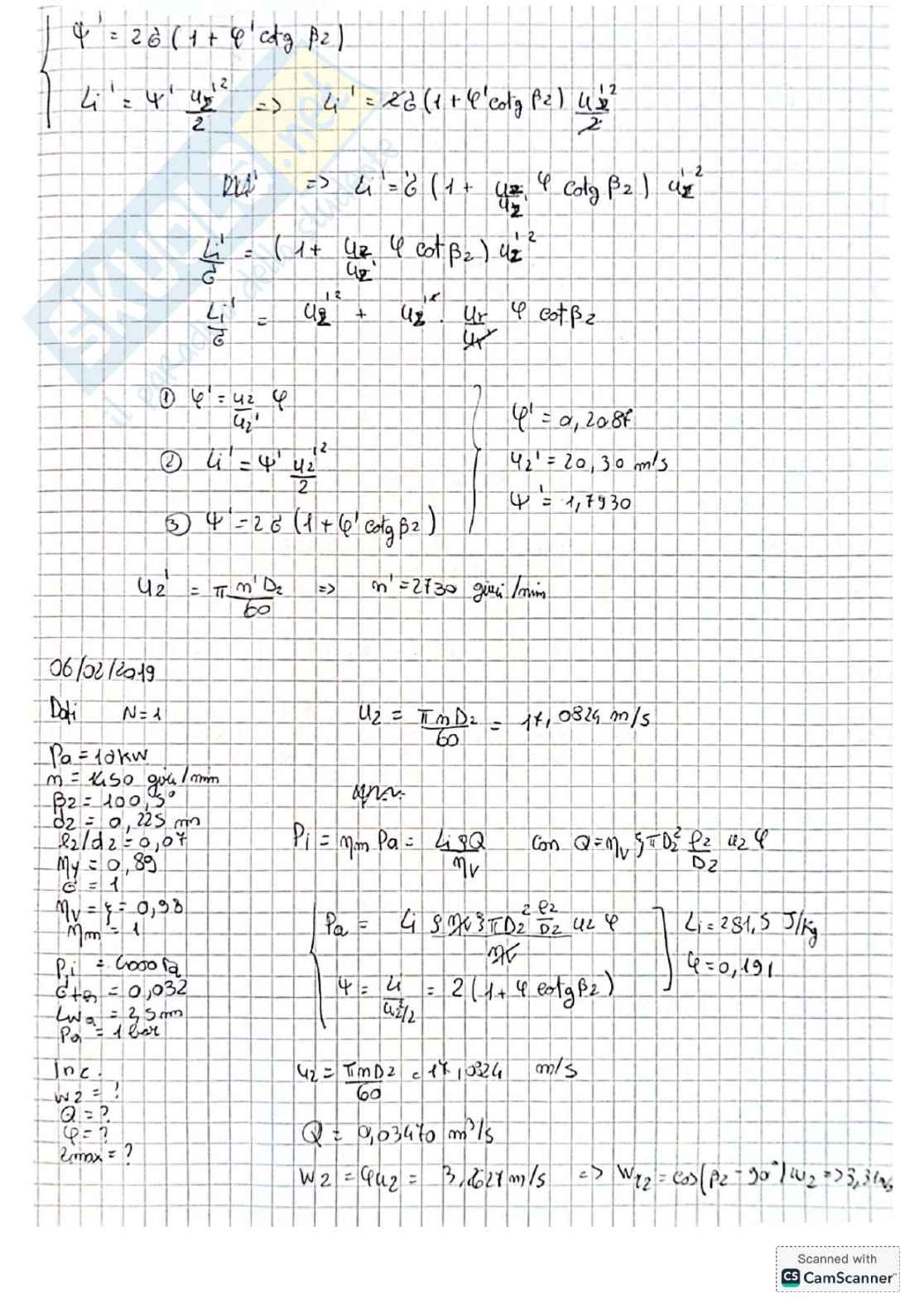 Raccolta completa esercizi Sistemi energetici e macchine a fluido I - Prima parte Pag. 36
