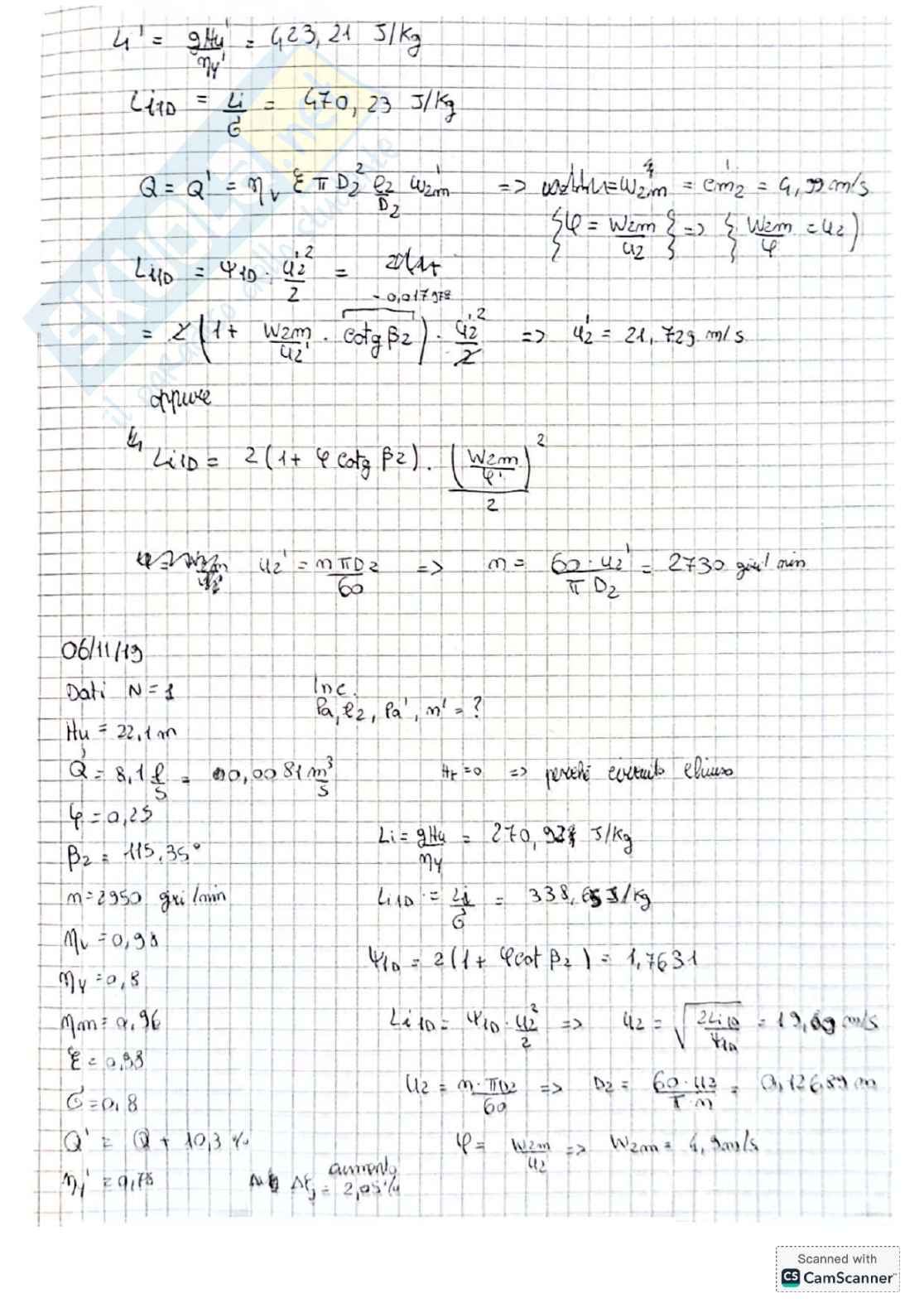 Raccolta completa esercizi Sistemi energetici e macchine a fluido I - Prima parte Pag. 46