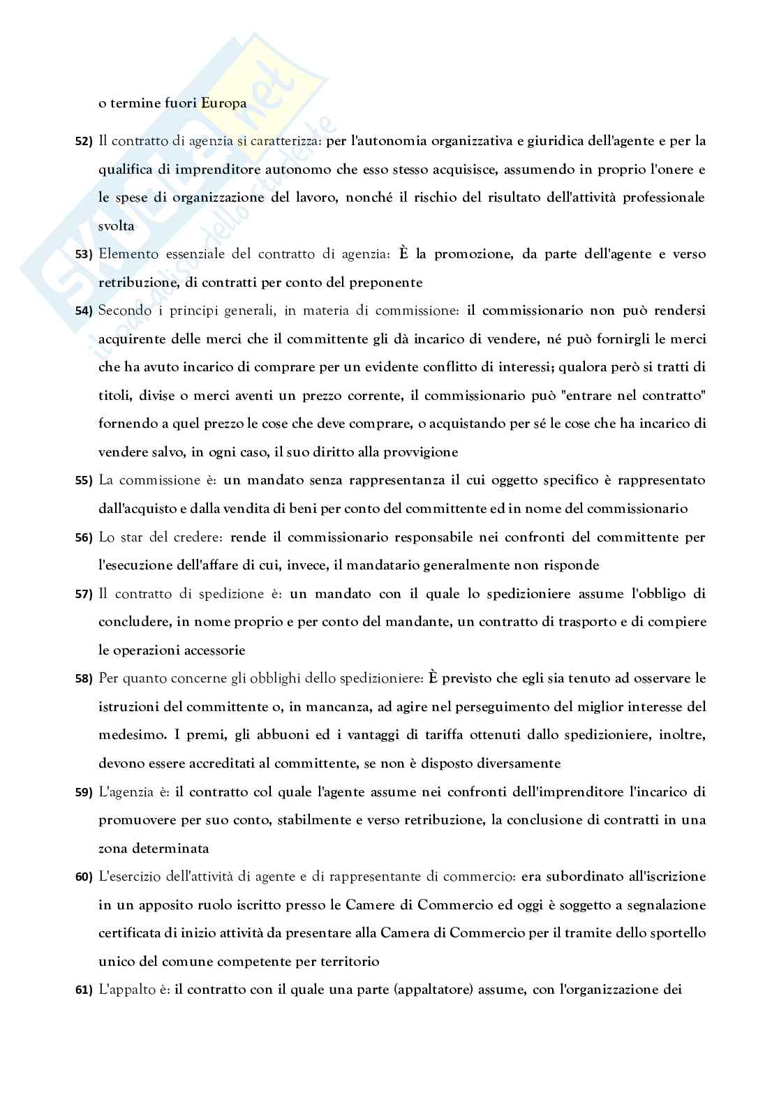 Diritto commerciale  Pag. 6