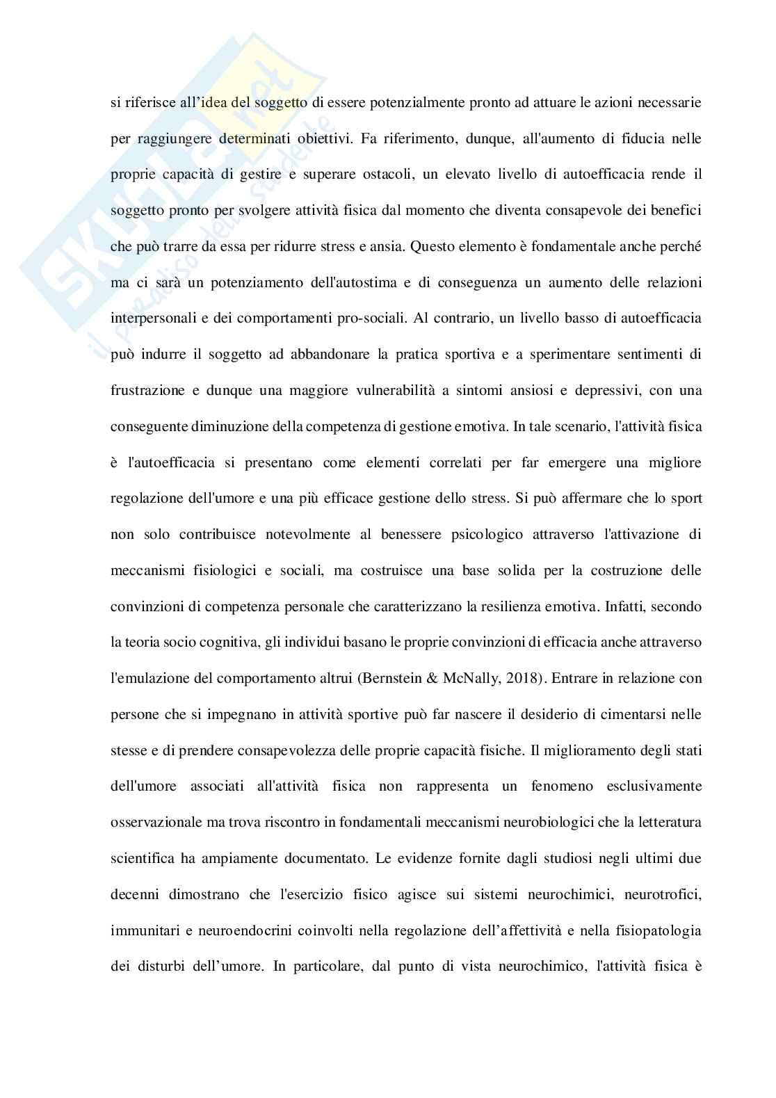 ADHD e sport: implicazioni psicologiche, benefici e applicazioni nella pratica sportiva Pag. 11
