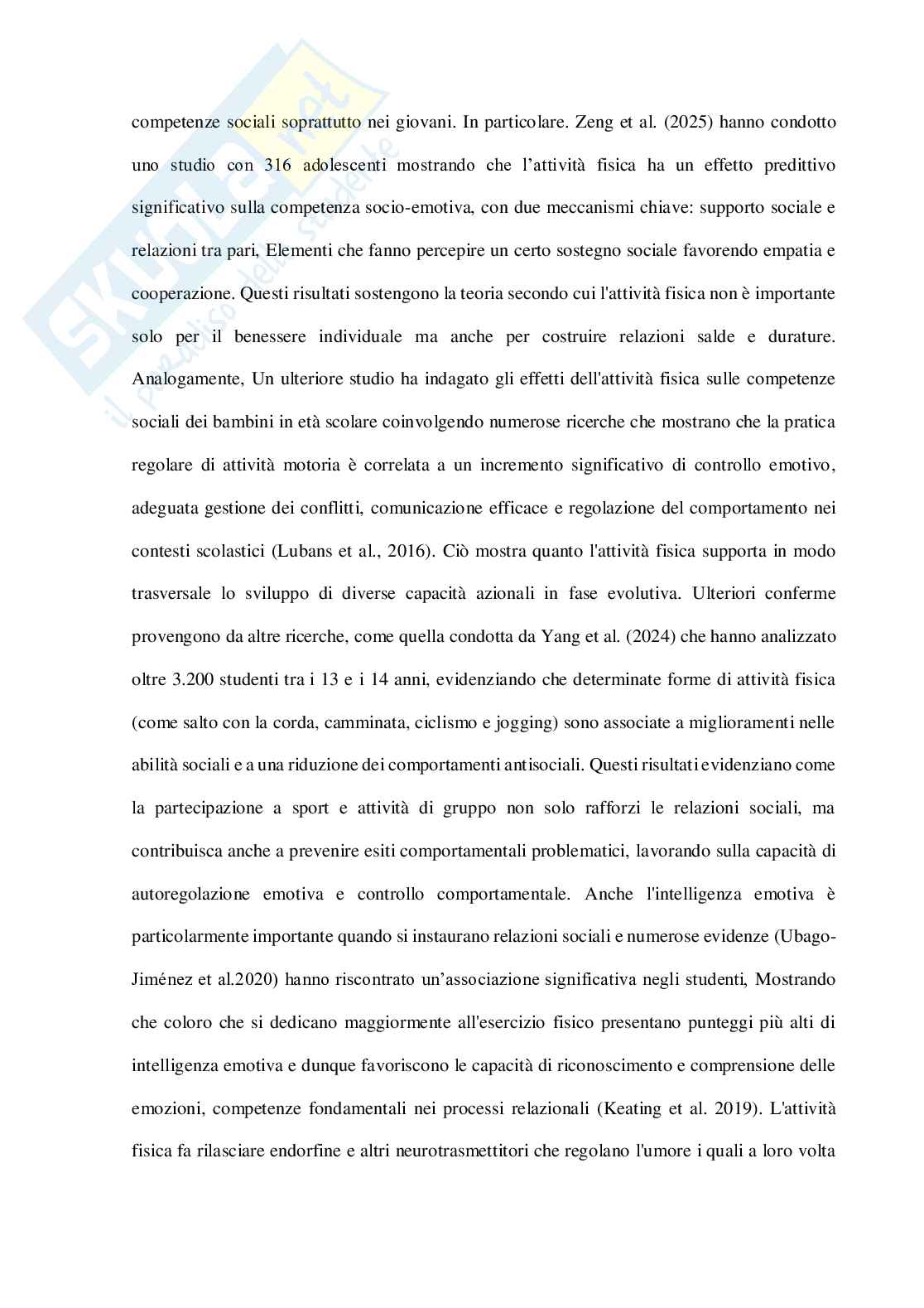 ADHD e sport: implicazioni psicologiche, benefici e applicazioni nella pratica sportiva Pag. 16