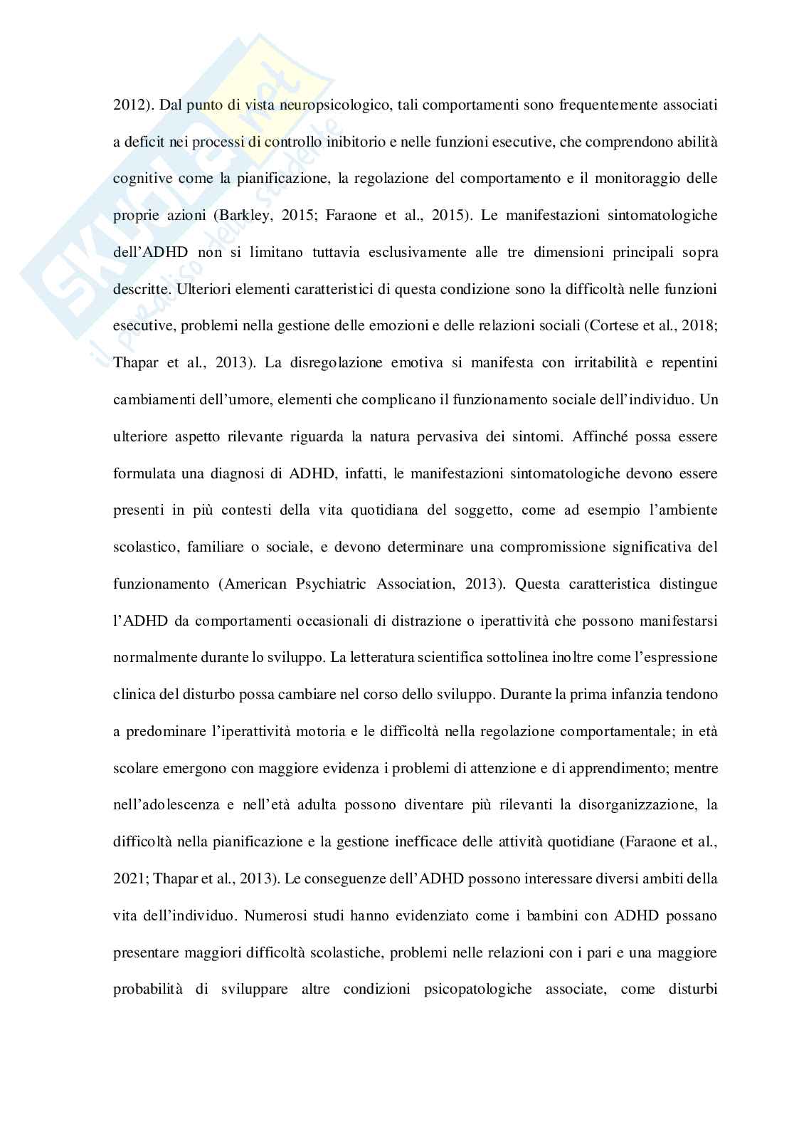 ADHD e sport: implicazioni psicologiche, benefici e applicazioni nella pratica sportiva Pag. 21