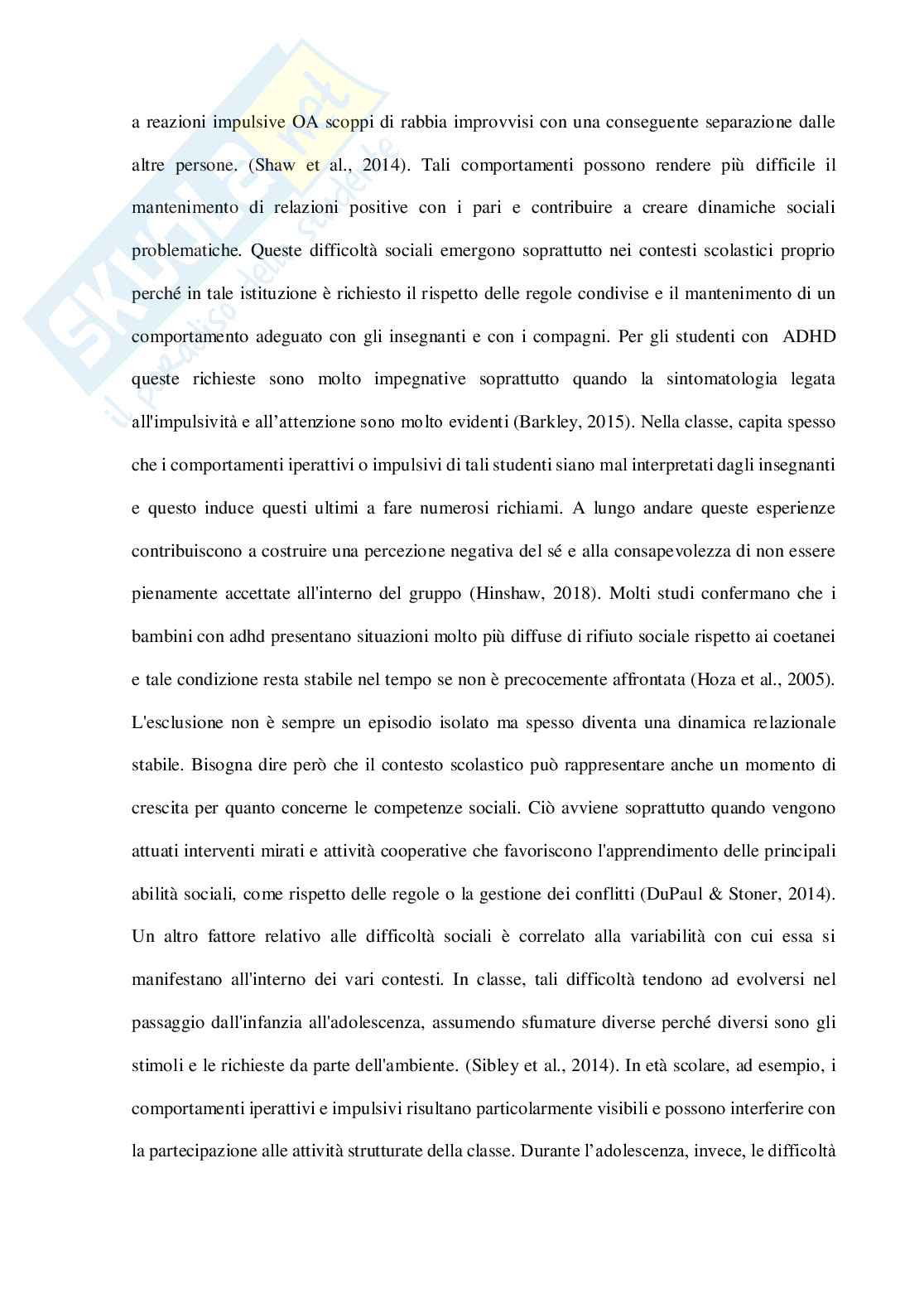 ADHD e sport: implicazioni psicologiche, benefici e applicazioni nella pratica sportiva Pag. 31