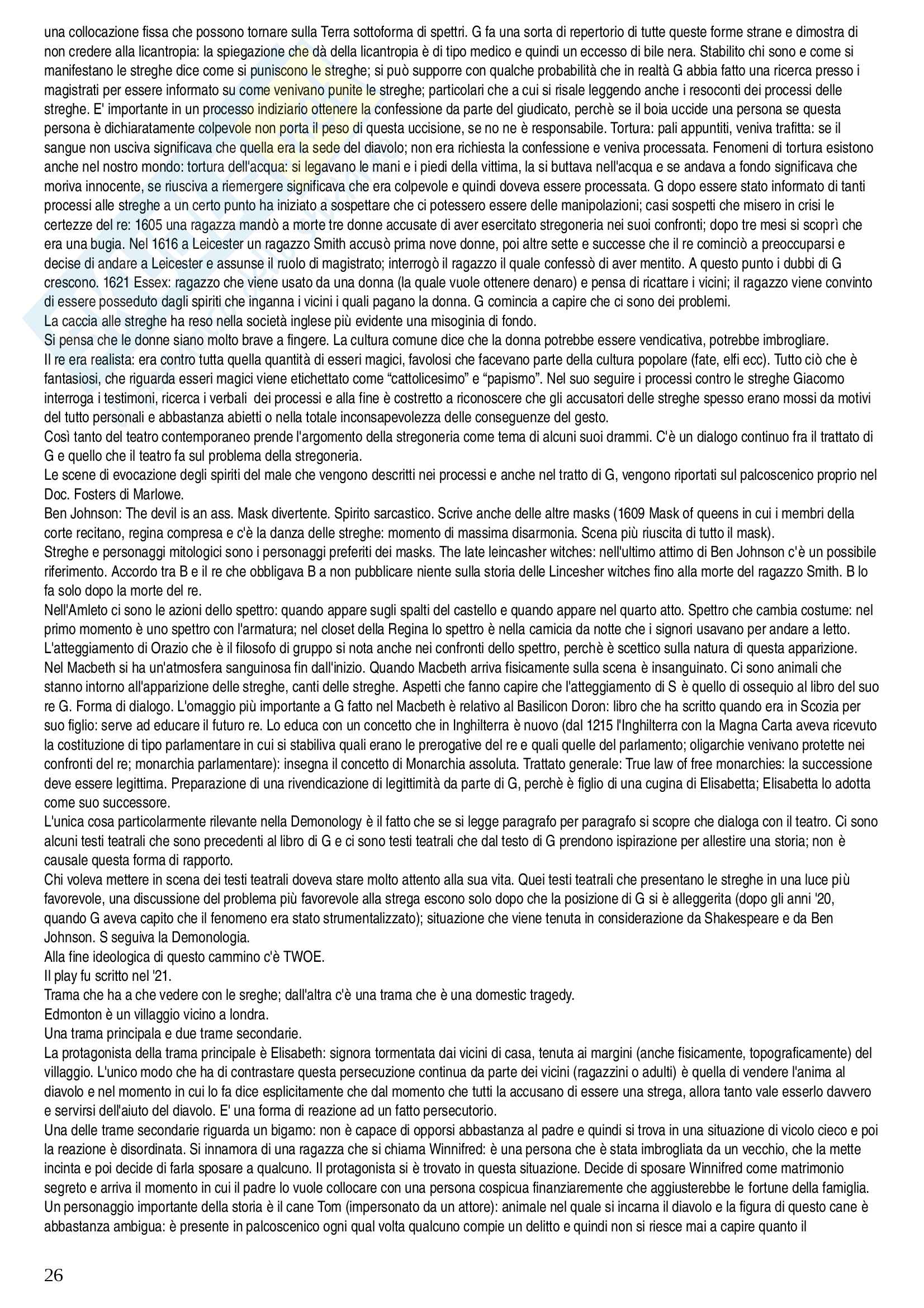 Letteratura inglese II Pag. 26
