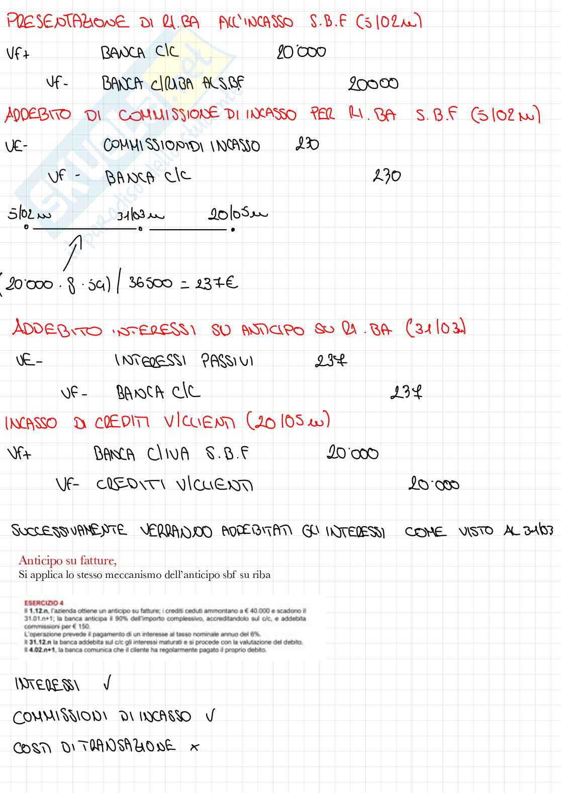 Appunti Contabilità e bilancio Pag. 31