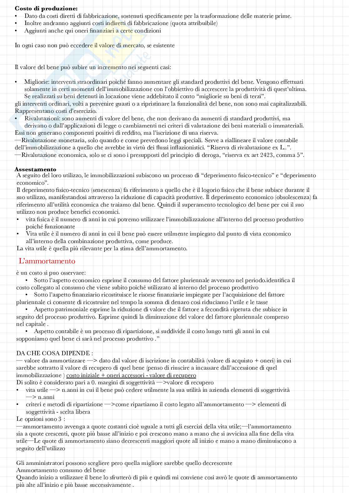 Appunti Contabilità e bilancio Pag. 56