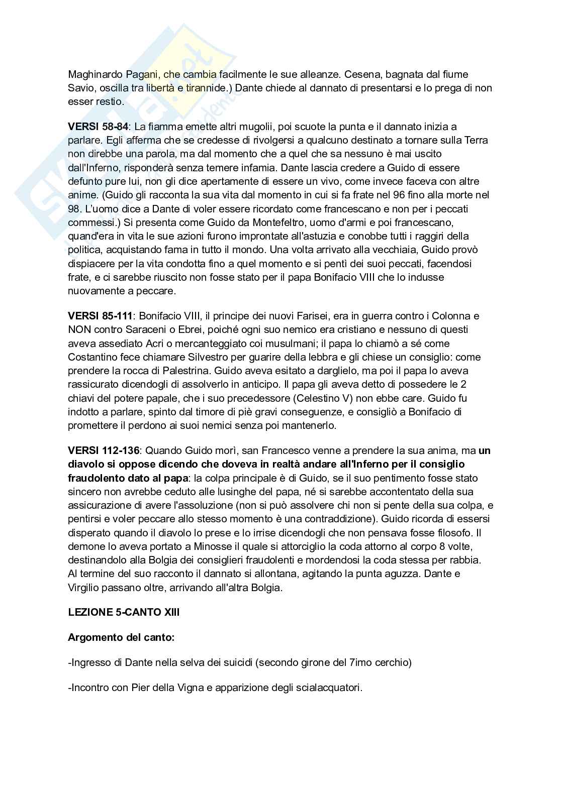 Divina Commedia  Pag. 11