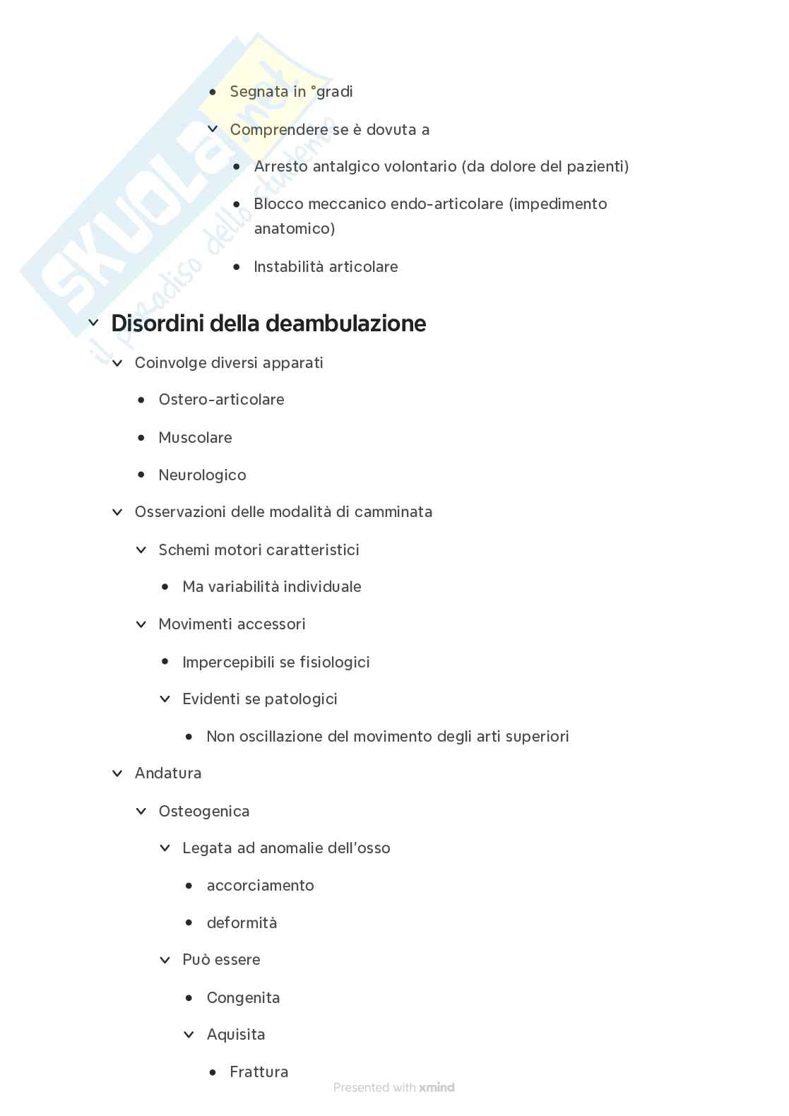 Semeiotica dell'apparato osteo-muscolo-articolare Pag. 11