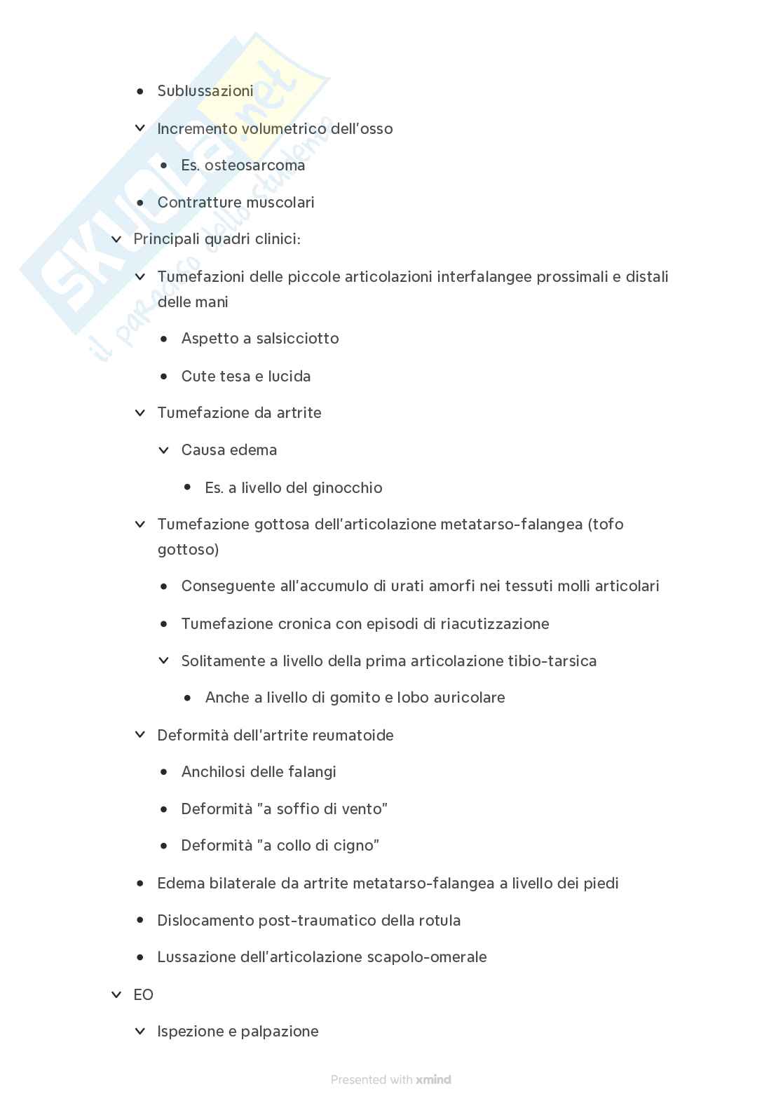 Semeiotica dell'apparato osteo-muscolo-articolare Pag. 16