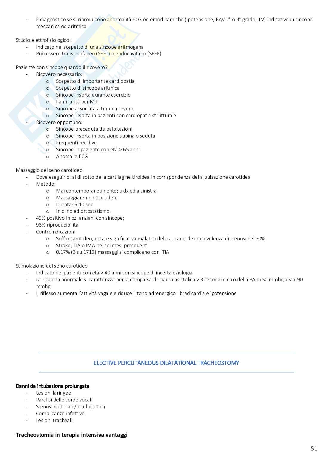 Medicina d’urgenza  Pag. 51