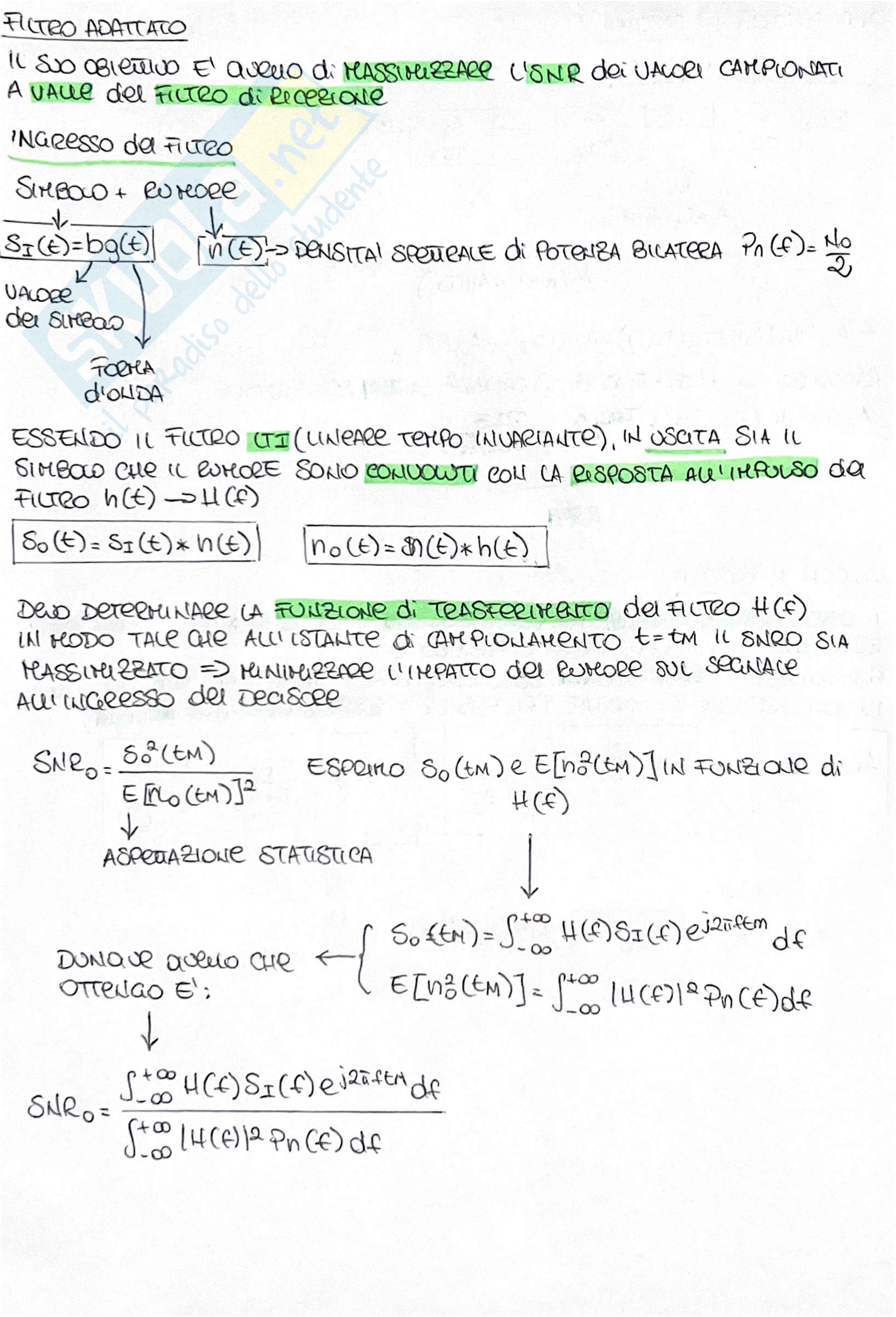 Fondamenti di telecomunicazione Pag. 6