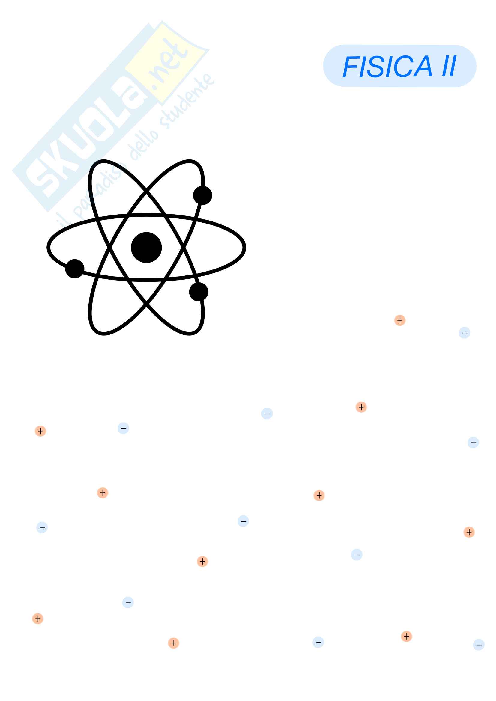 Fisica 2 - elettromagnetismo e onde elettromagnetiche Pag. 1