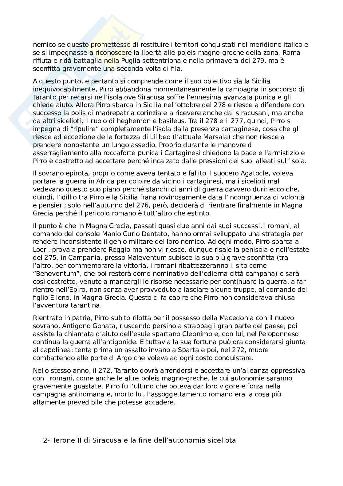 Riassunto esame Storia greca, Prof. Gallo Luigi, libro consigliato Storia greca, Gallo Pag. 2