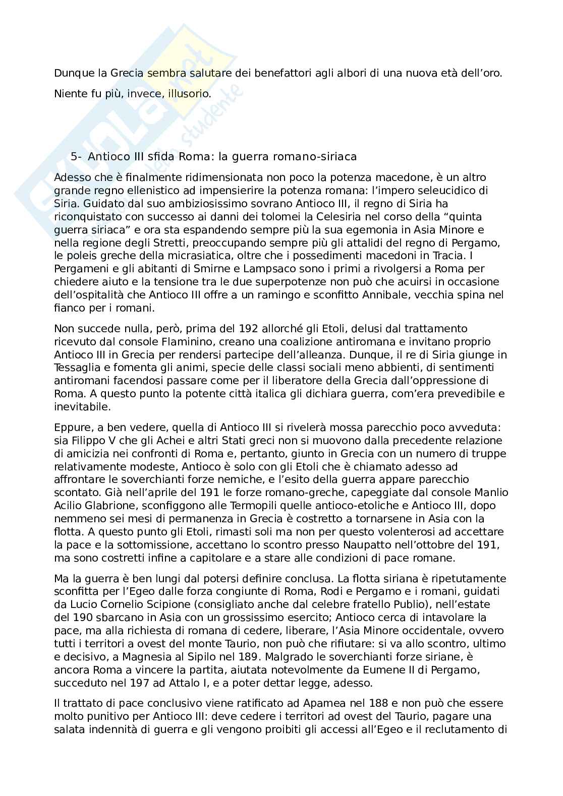 Riassunto esame Storia greca, Prof. Gallo Luigi, libro consigliato Storia greca, Gallo Pag. 6