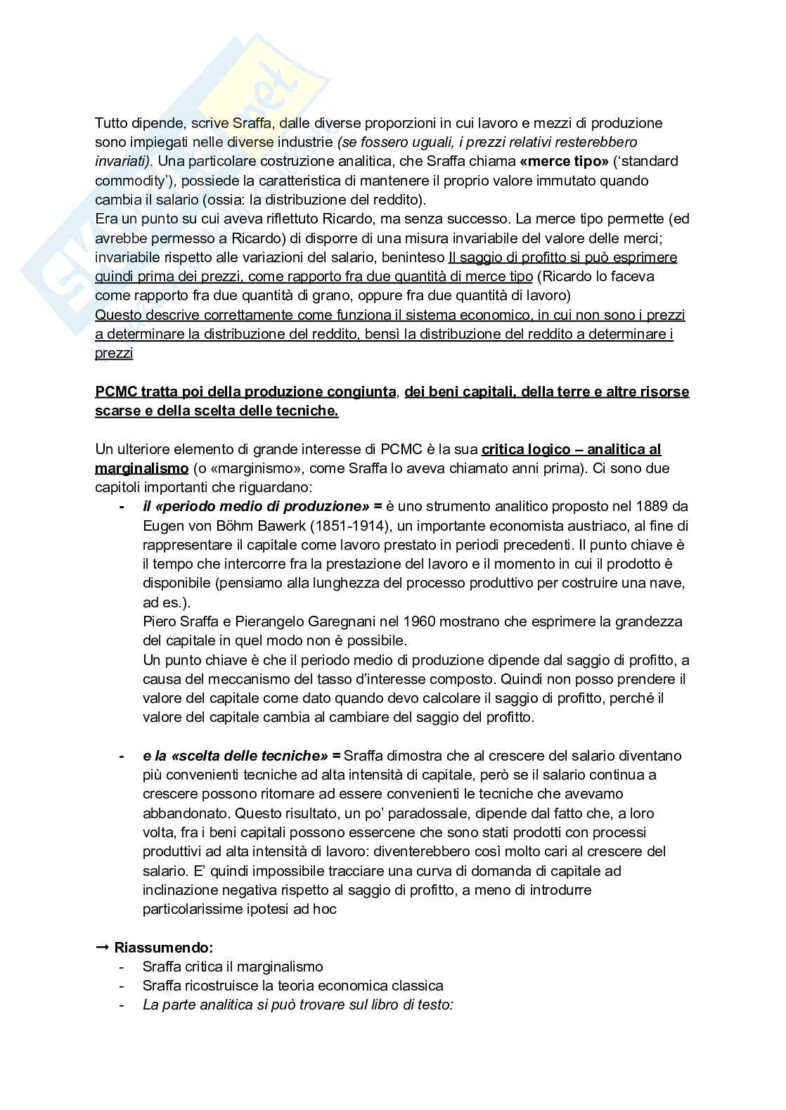 Pensiero economico contemporaneo Pag. 51