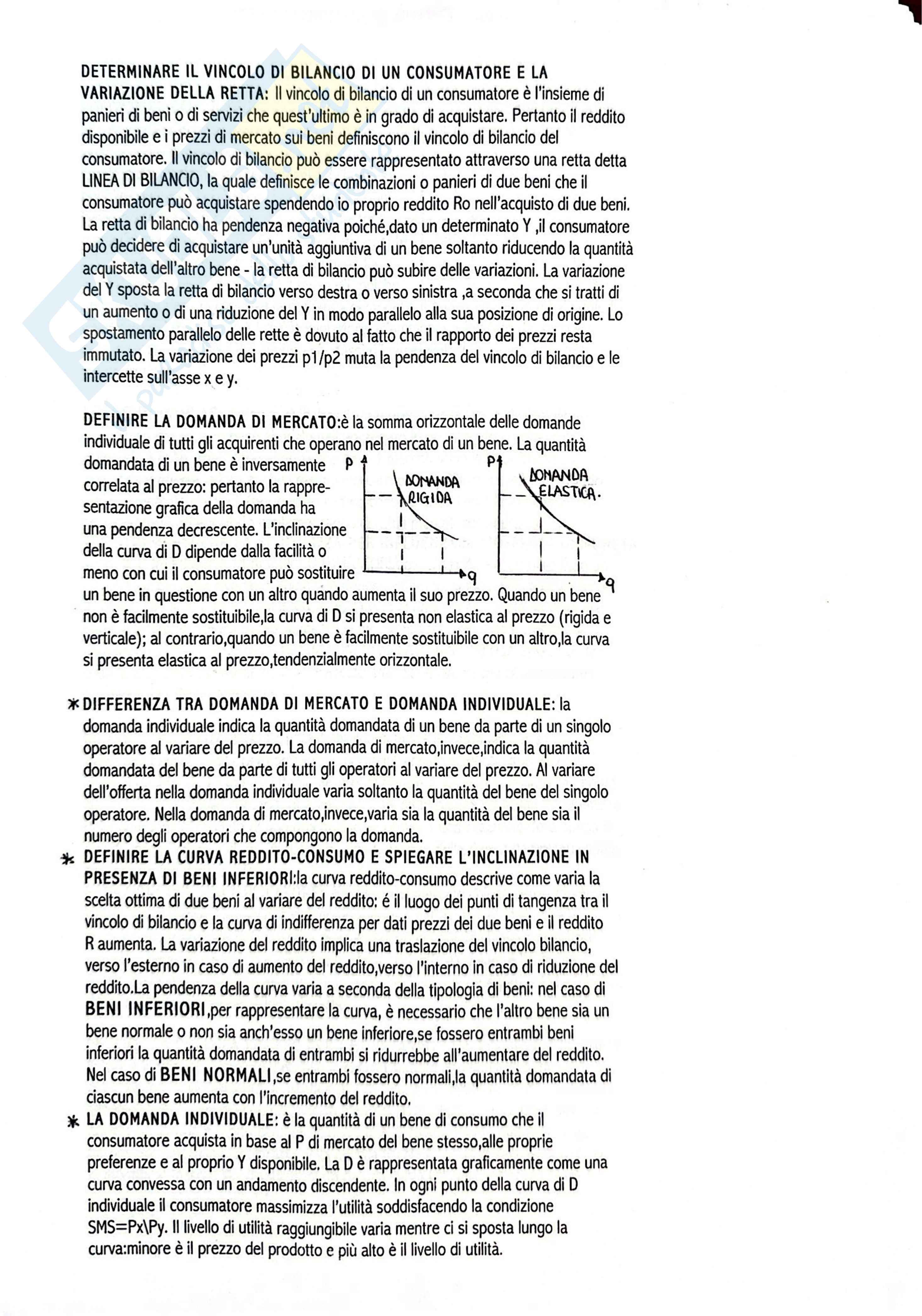Esame Economia politica  Pag. 2