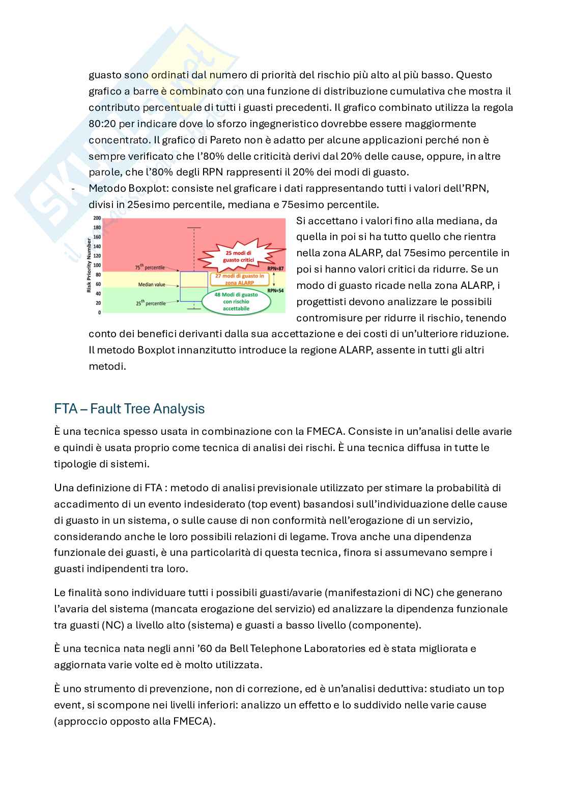 Appunti System reliability, dependability and safety (parte 3, in italiano) Pag. 1
