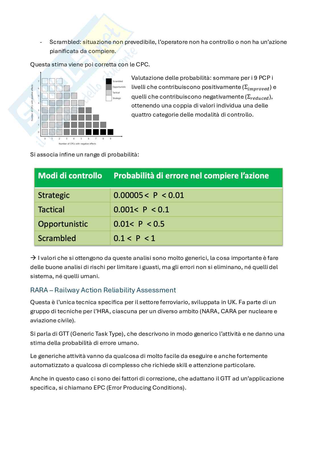 Appunti System reliability, dependability and safety (parte 3, in italiano) Pag. 16