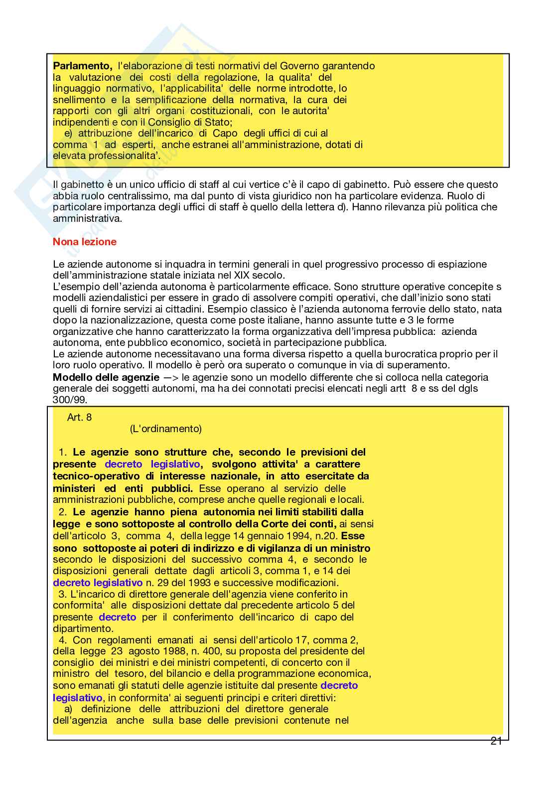Appunti diritto amministrativo Pag. 21