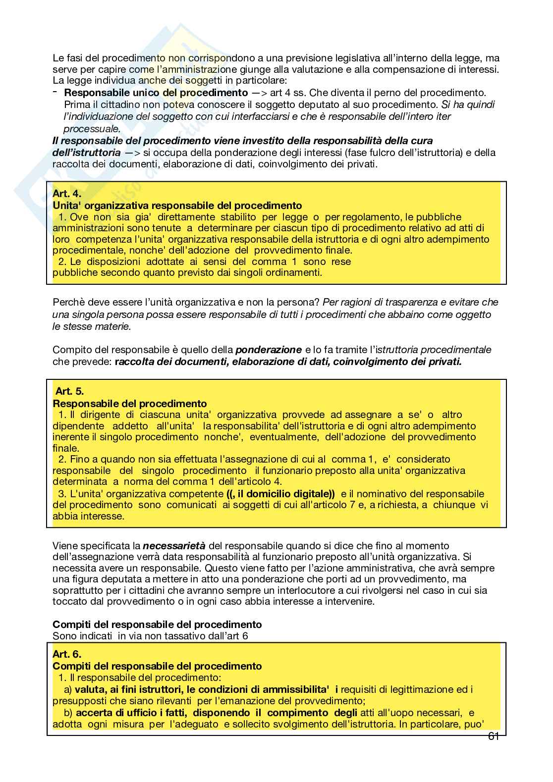 Appunti diritto amministrativo Pag. 61