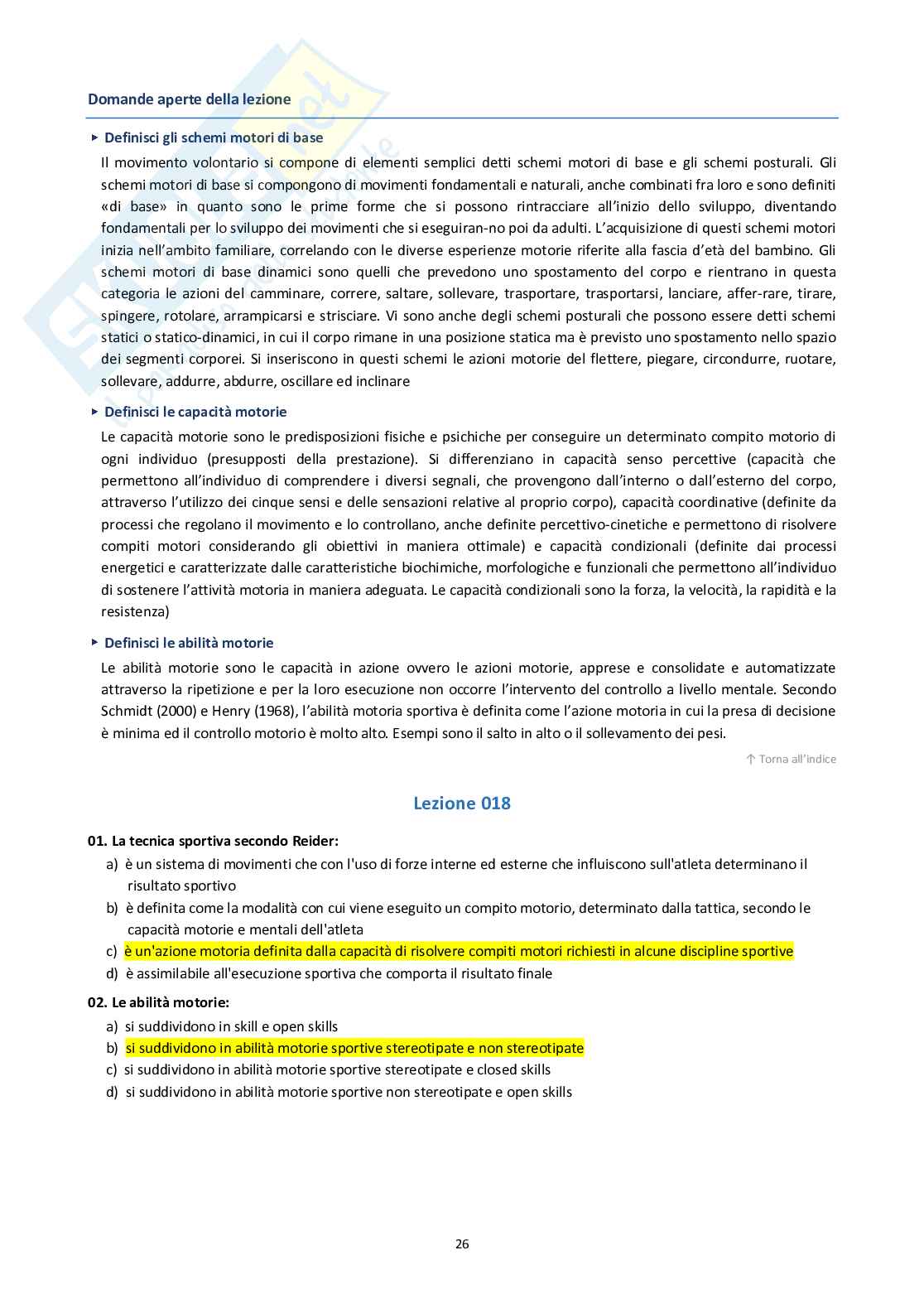 Didattica degli sport di squadra  Pag. 26