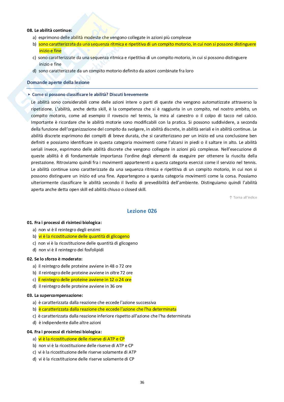 Didattica degli sport di squadra  Pag. 36