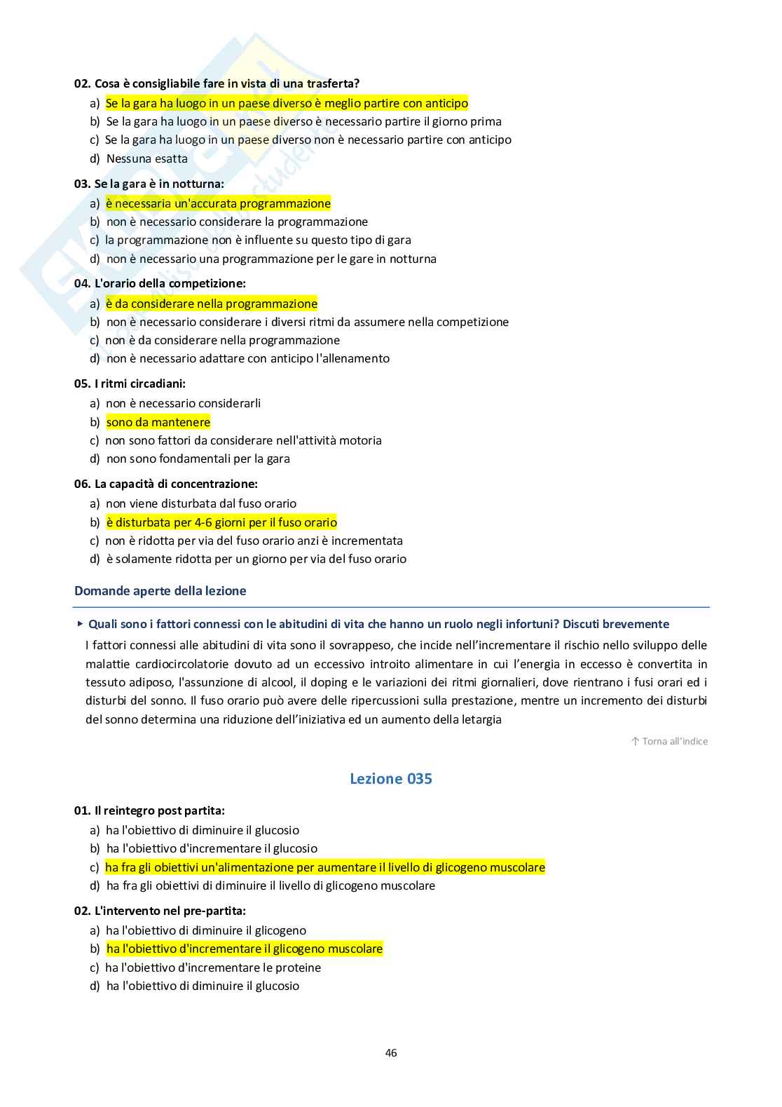Didattica degli sport di squadra  Pag. 46