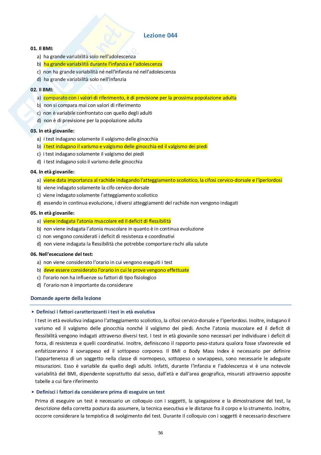 Didattica degli sport di squadra  Pag. 56